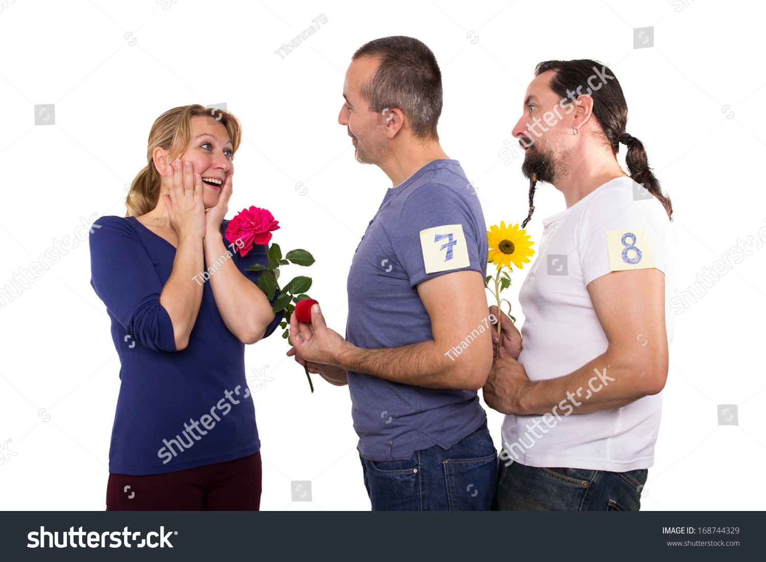 Telling her you are