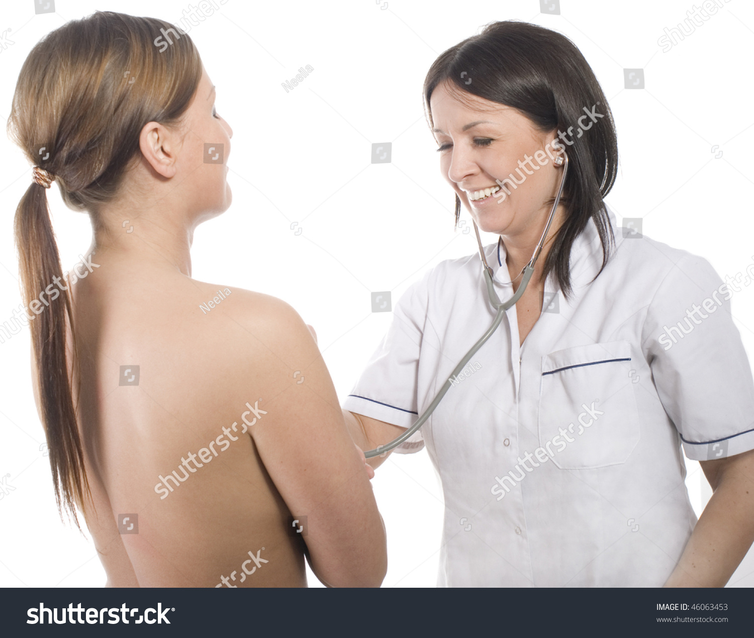 Lesbian Breast Exam 45