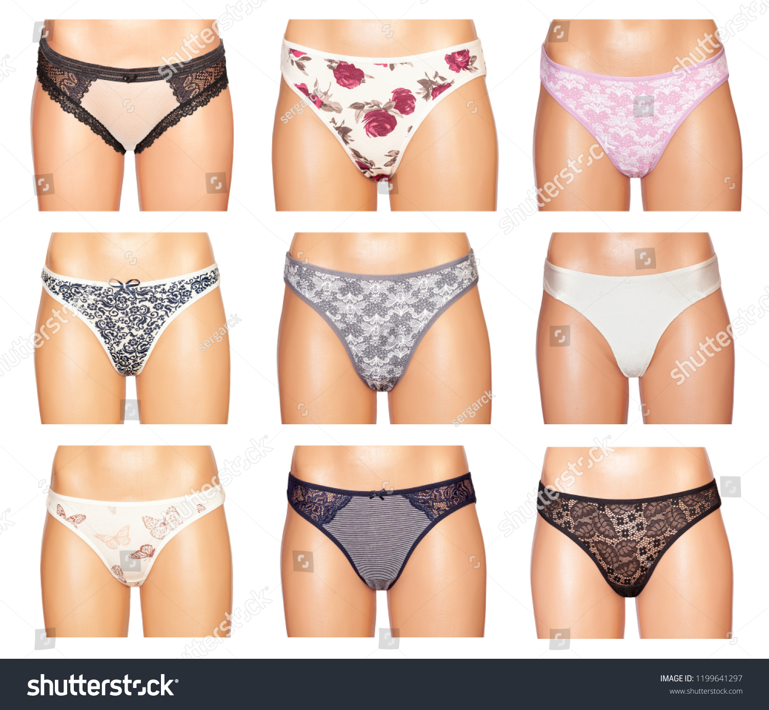 Female Erotic Panties On Mannequin Isolated Stock Photo Edit Now