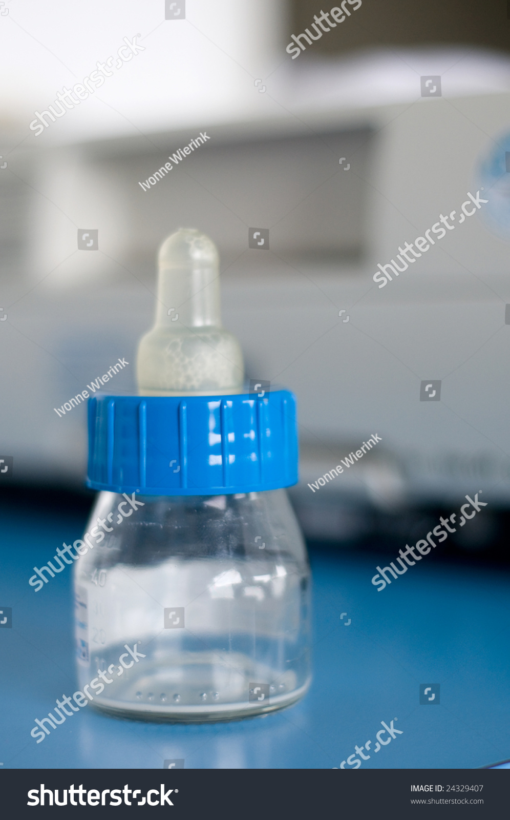 First Baby Bottle In Hospital Stock Photo 24329407 Shutterstock