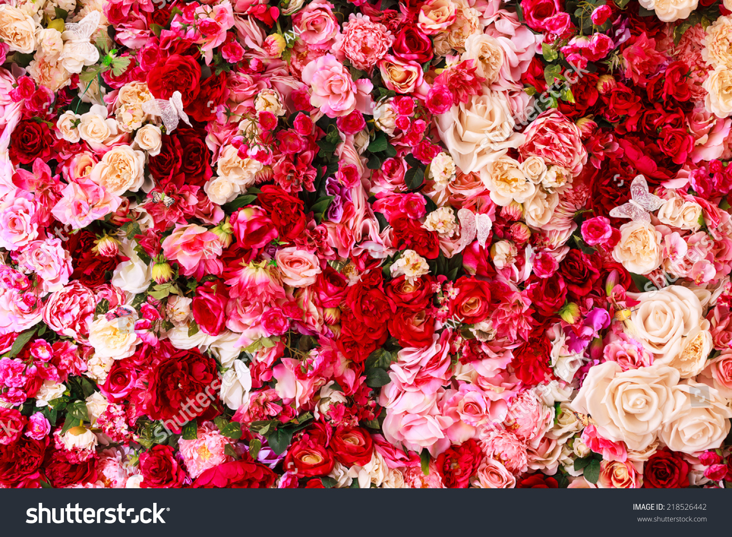 Floral Background Stock Photo 218526442 : Shutterstock