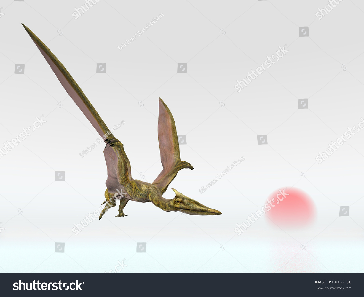 flying dinosaur quetzalcoatlus