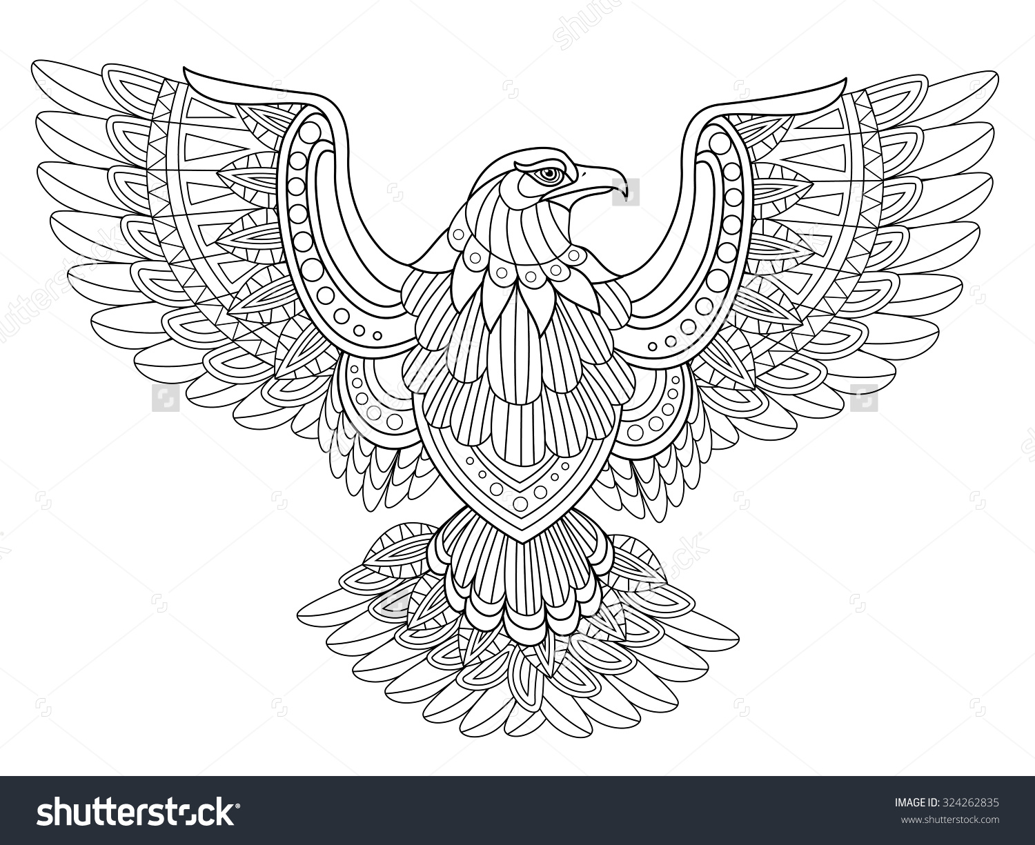eagle coloring pages for sunday school - photo #38