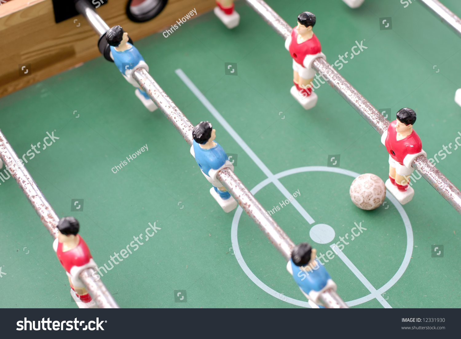 Foosball Figures Stock Photo 12331930 : Shutterstock