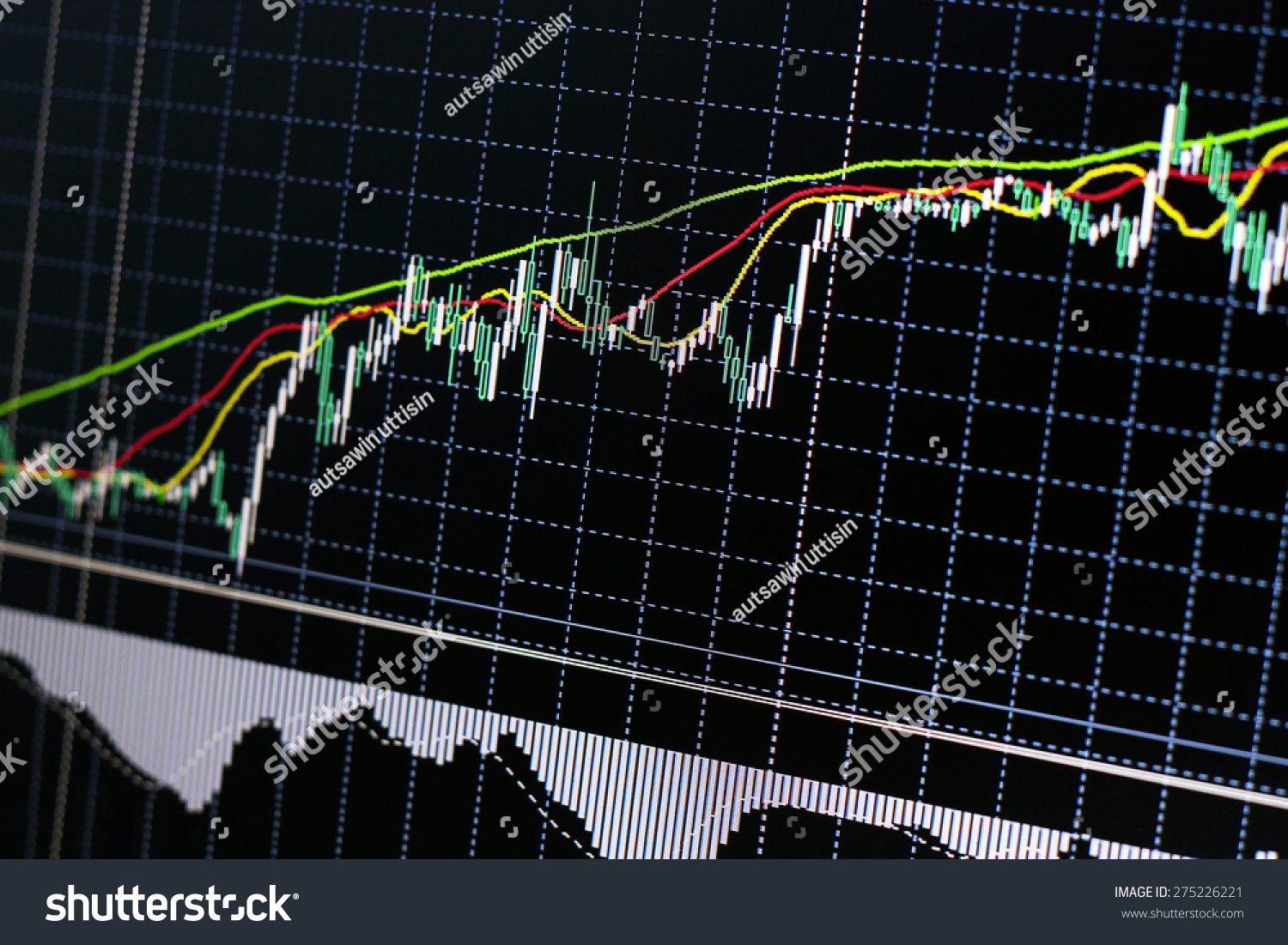 Forex trading stock images