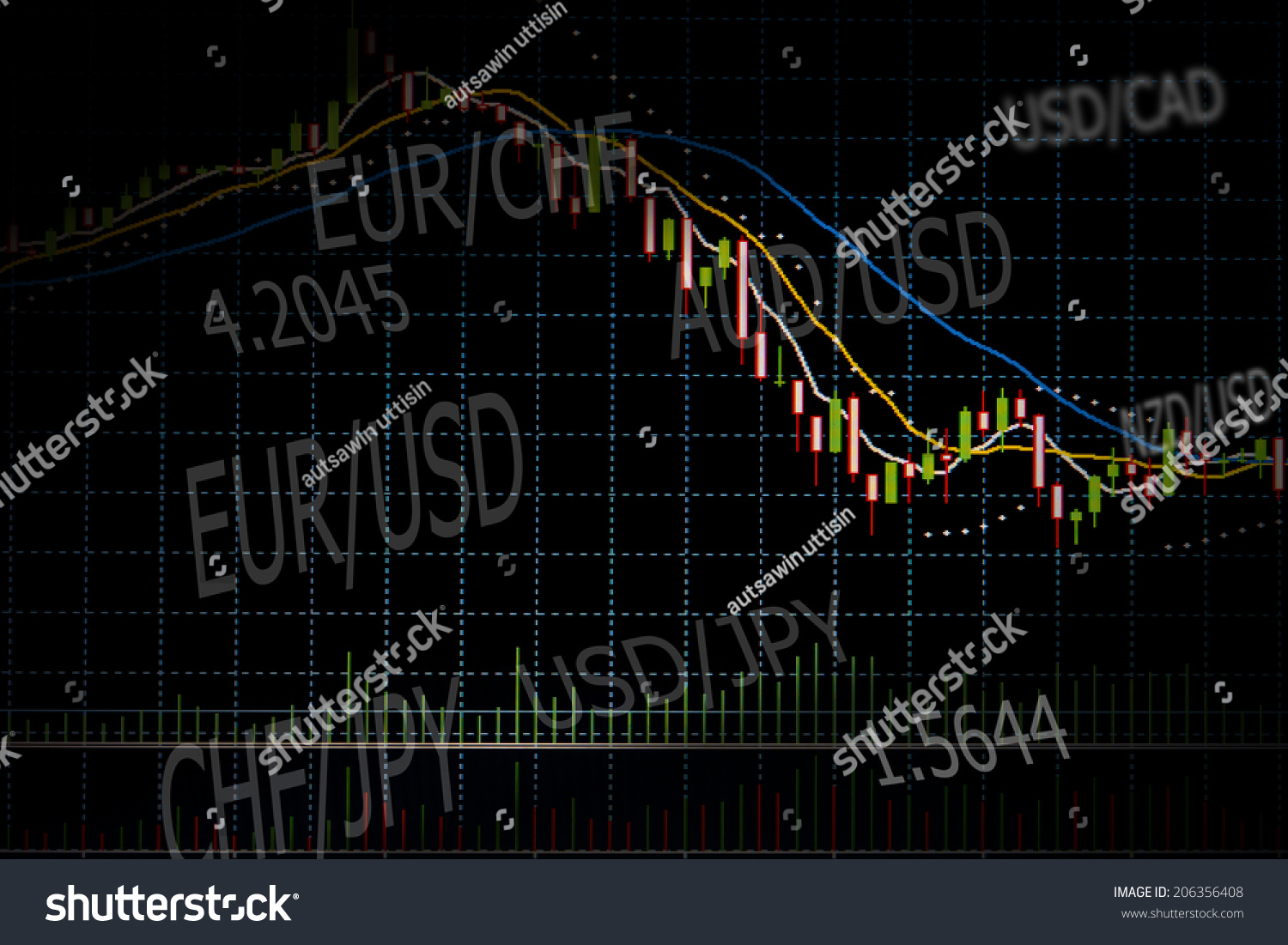 Forex trader background