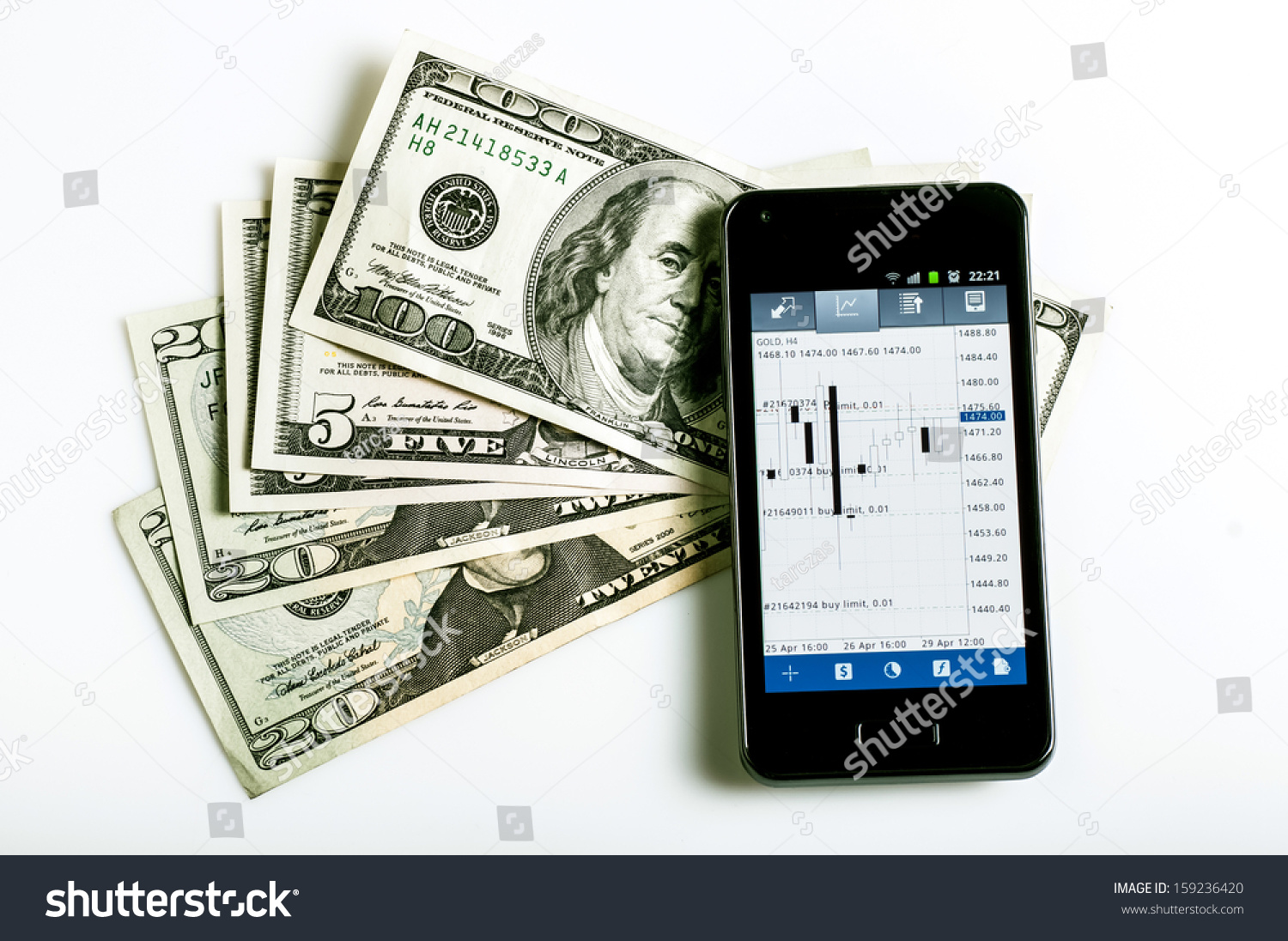 forex trading on mobile phone