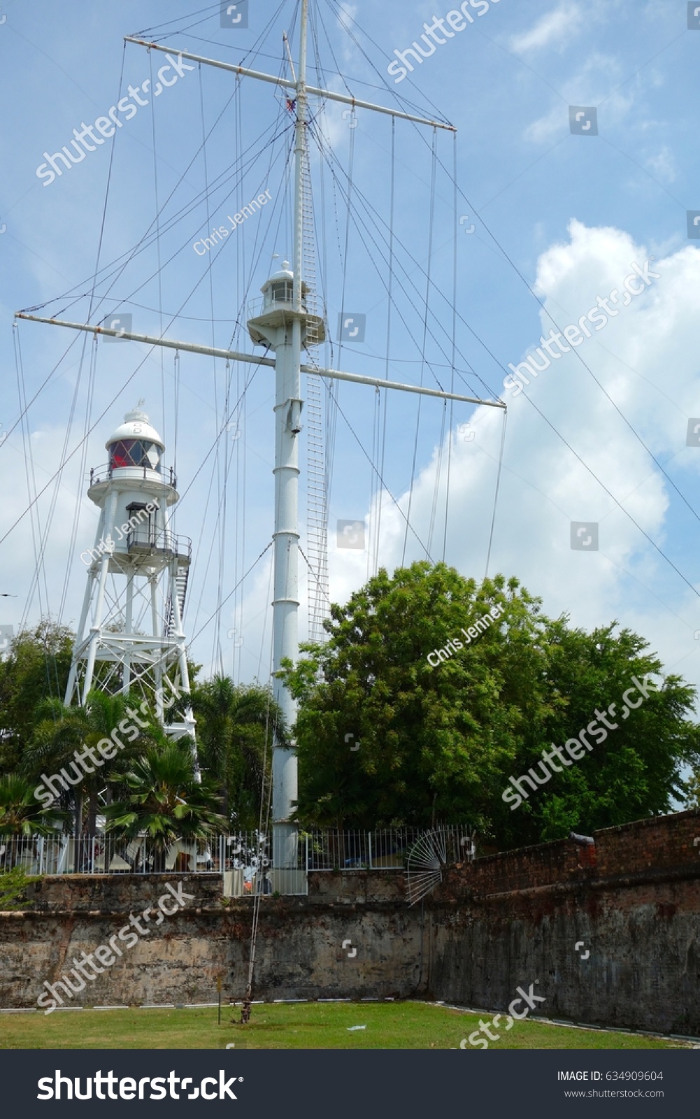 Fort Cornwallis Penang Malaysia Stock Photo Edit Now 634909604