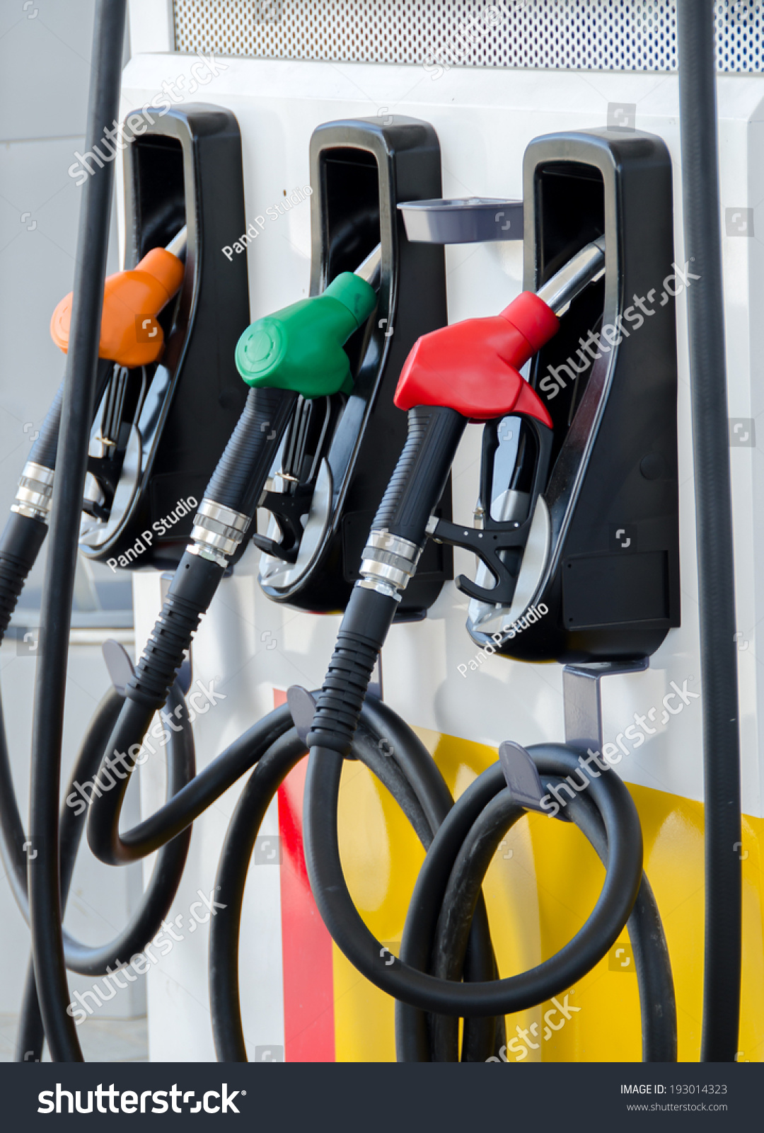 Fuel Dispenser At A Gasoline Station Stock Photo 193014323 : Shutterstock