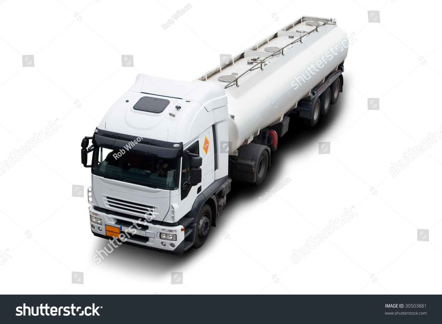 Fuel Tanker Truck Stock Photo 30503881 : Shutterstock