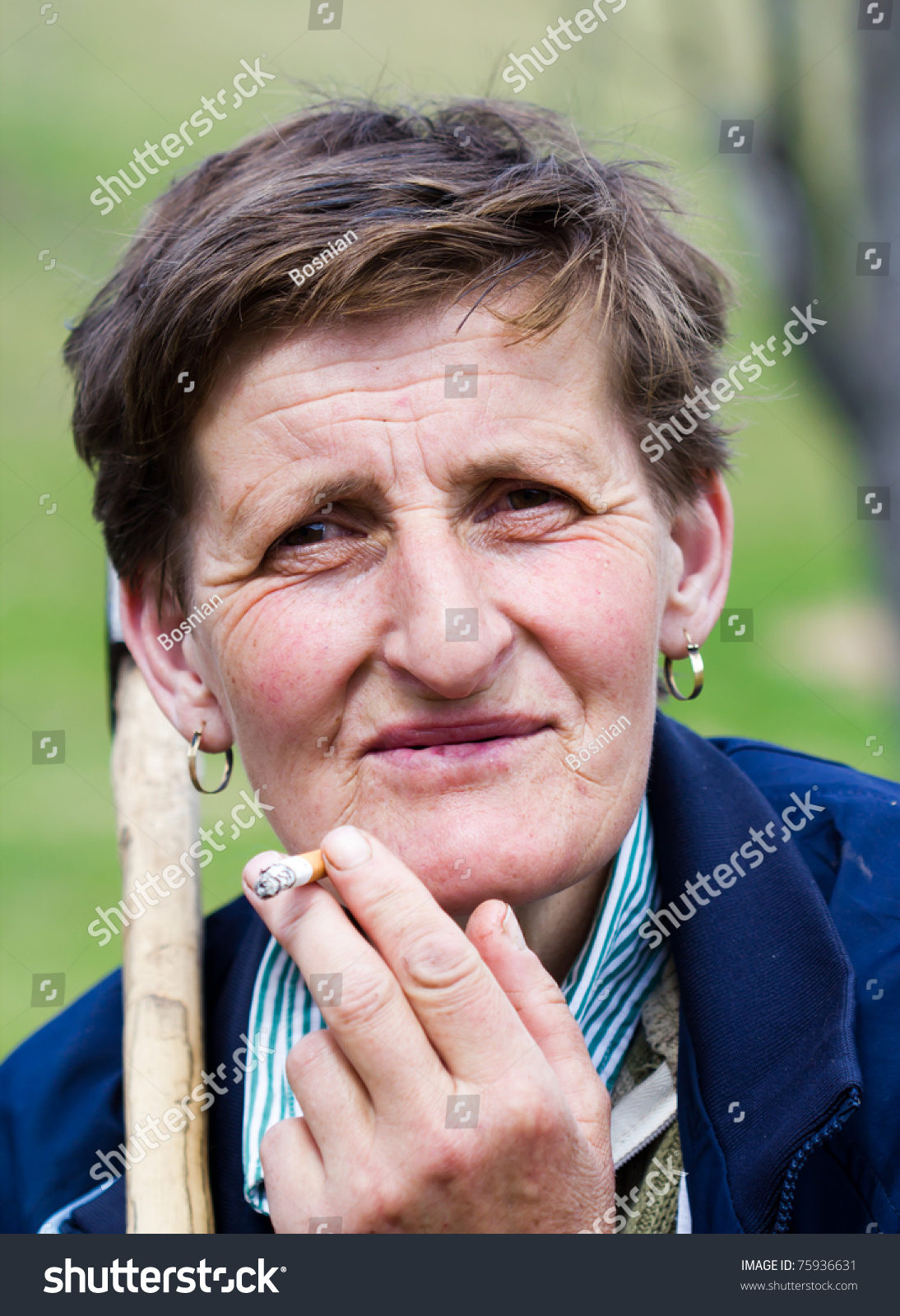 Funny Mature Woman Stock Photo 75936631 : Shutterstock