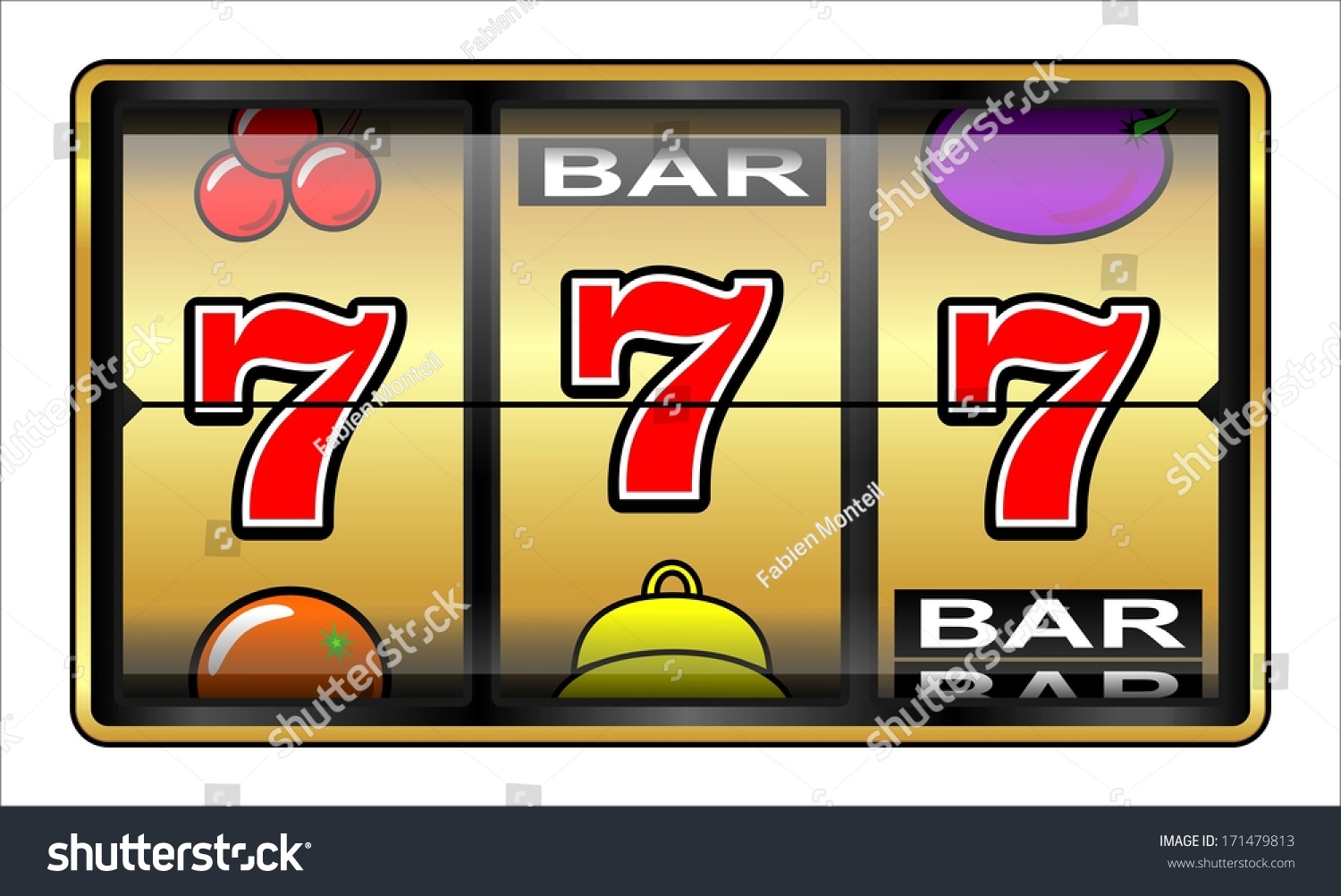 Gambling 777 Slot Machine. Jackpot, Casino Stock Photo 171479813 