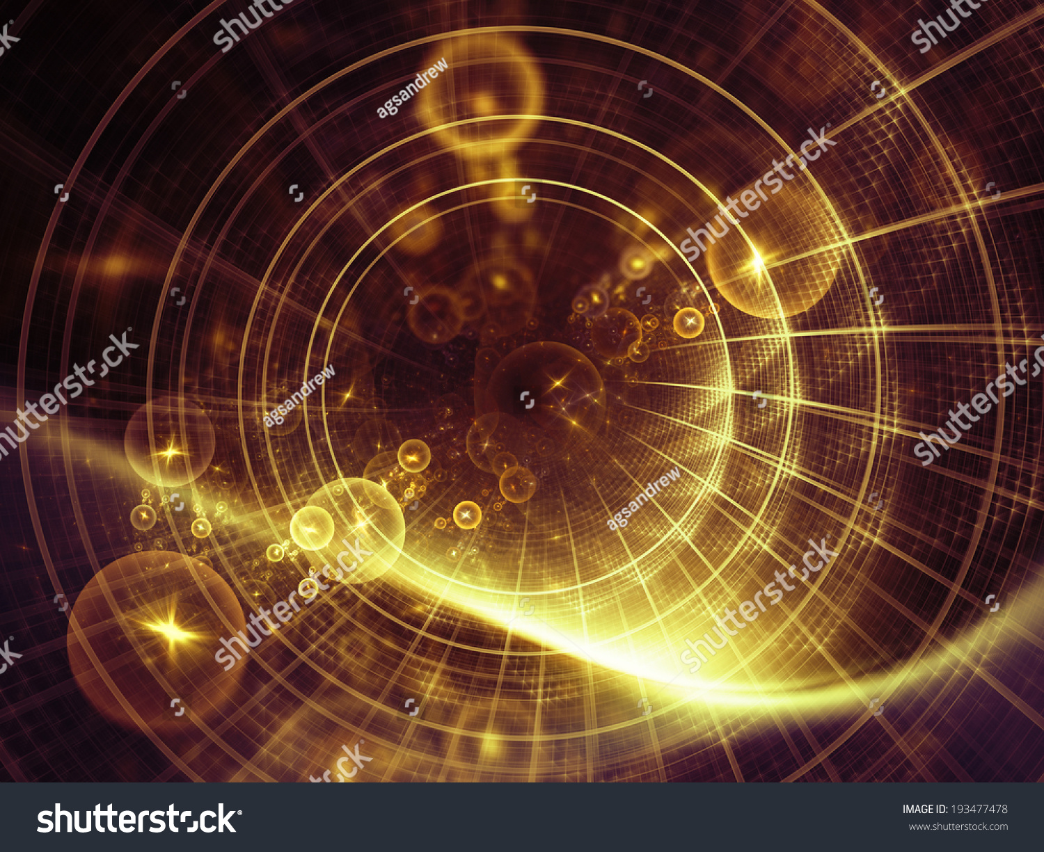 Geometry Of Space Series. Creative Arrangement Of Conceptual Grids 