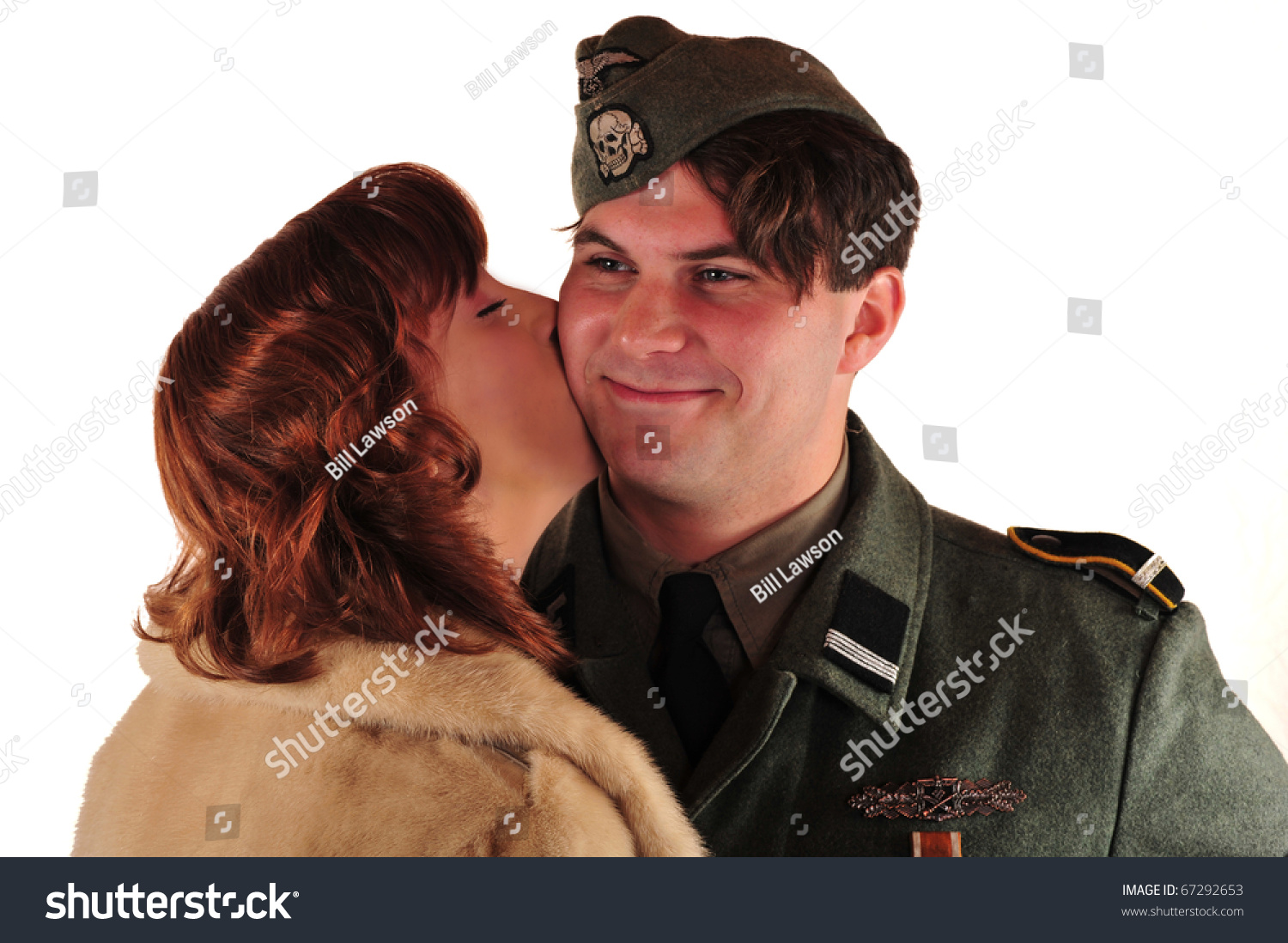 German Ww2 Reenactment Kiss Stock Photo 67292653 Shutterstock