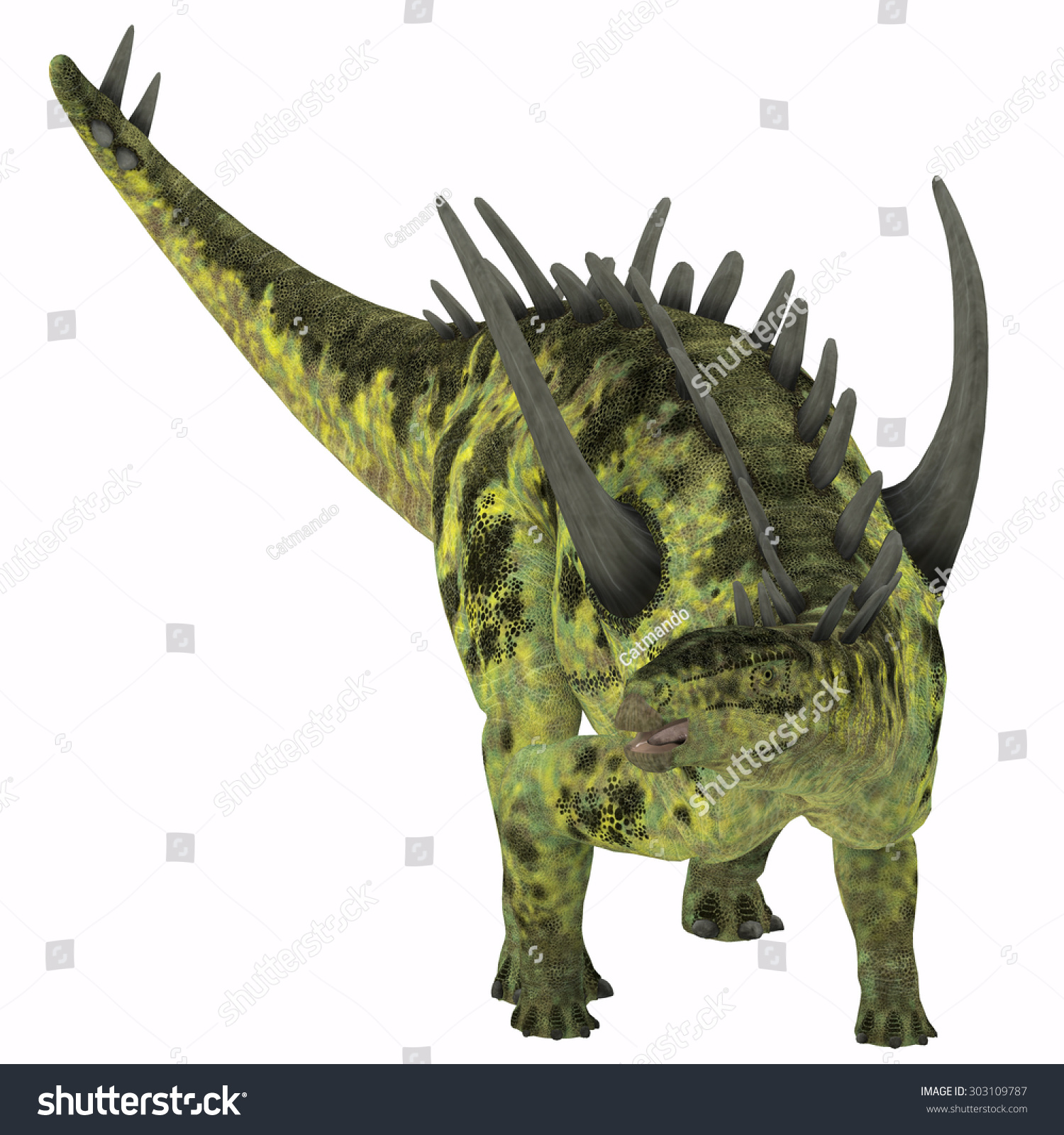 Gigantspinosaurus Giantspined Lizard Gigantspinosaurus Herbivorous