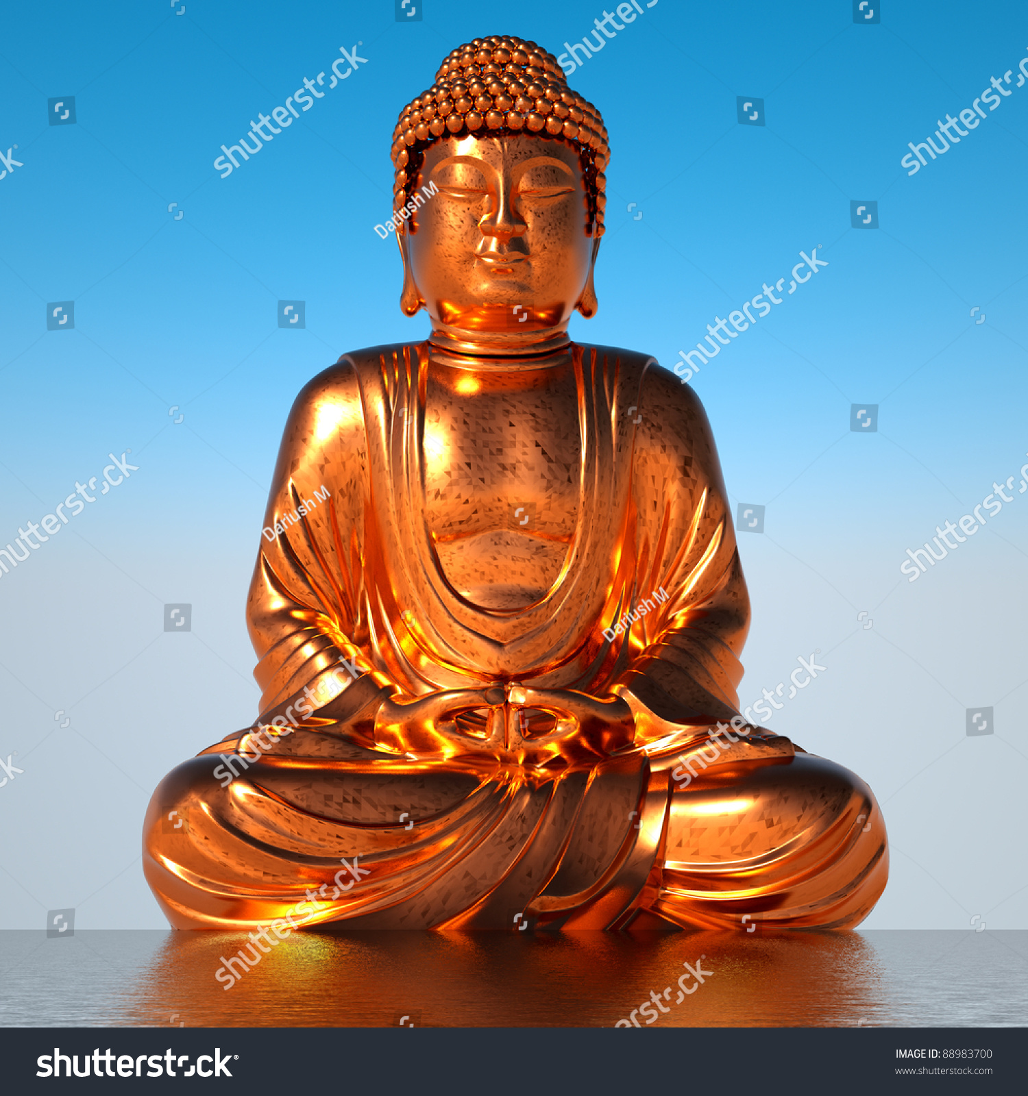gold buddha on water stock photo 88983700 shutterstock gold buddha on water stock photo 88983700 shutterstock
