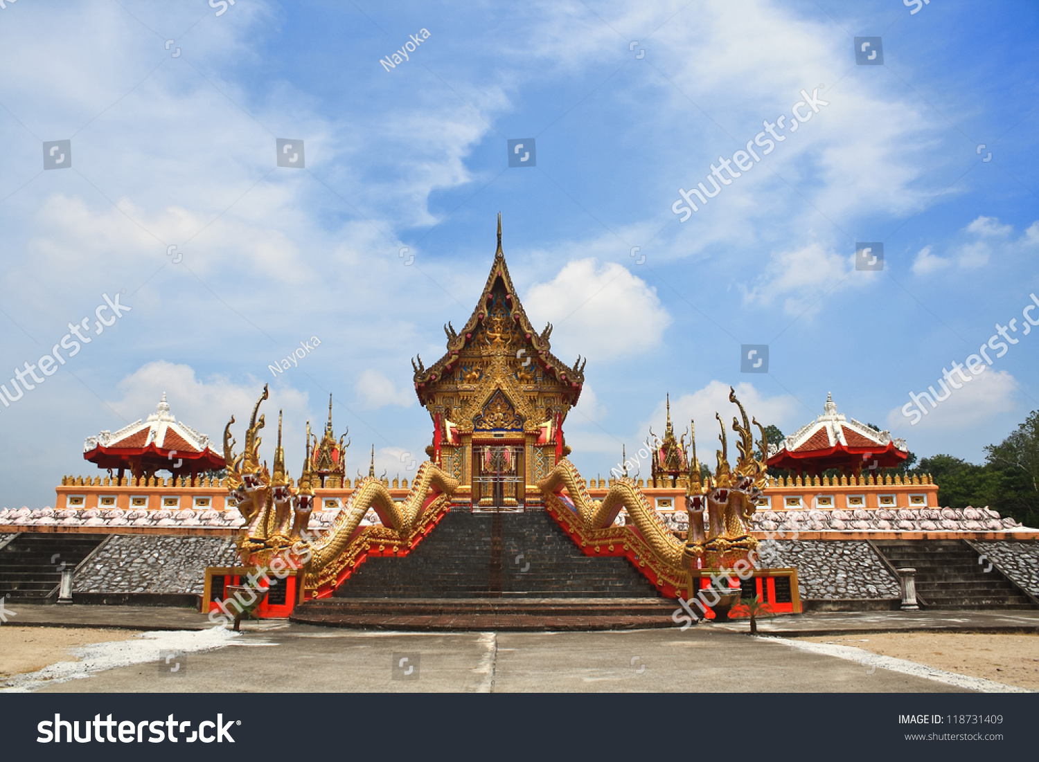 Gold Temple In Thailand It Is Very Important To Peoplegold Temple