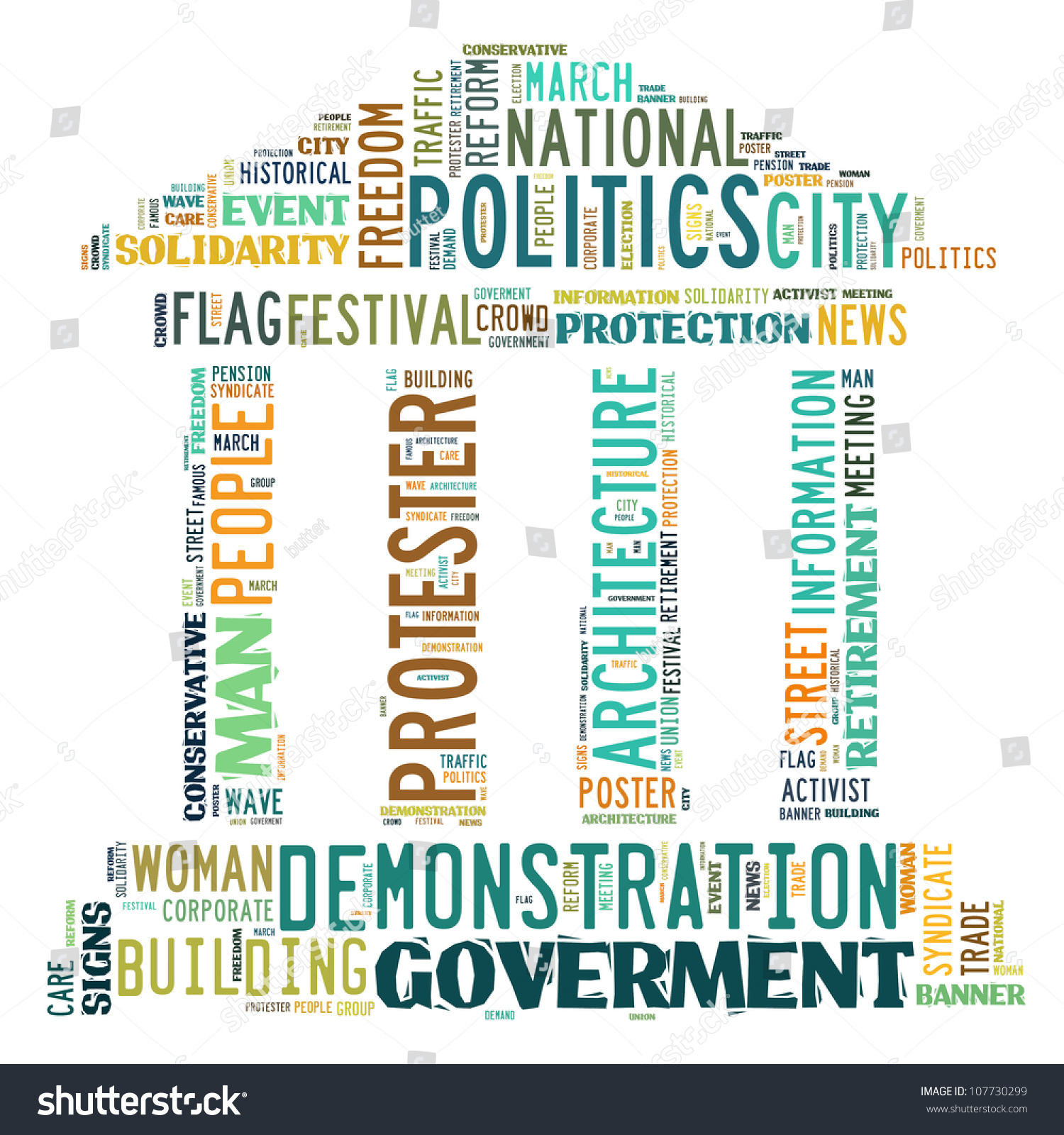 Government Info Text Graphics And Arrangement Concept Word Cloud