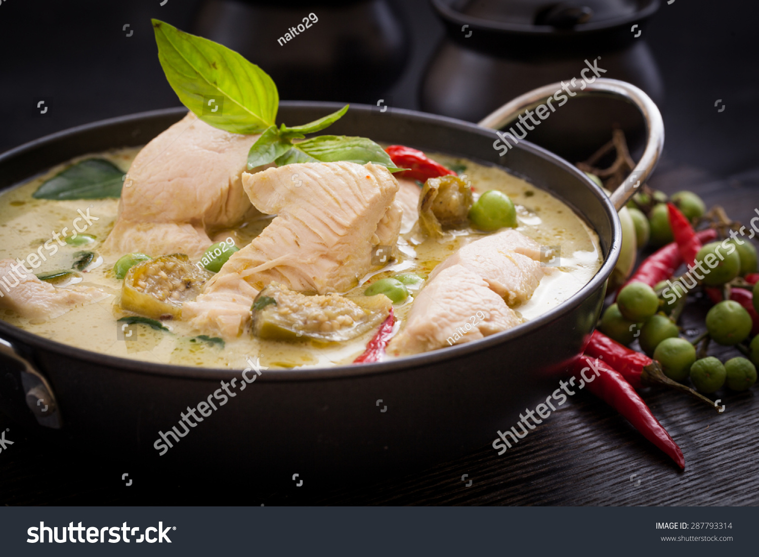 Green Chicken Curry Thai cuisine Green Chicken Curry Thai cuisine