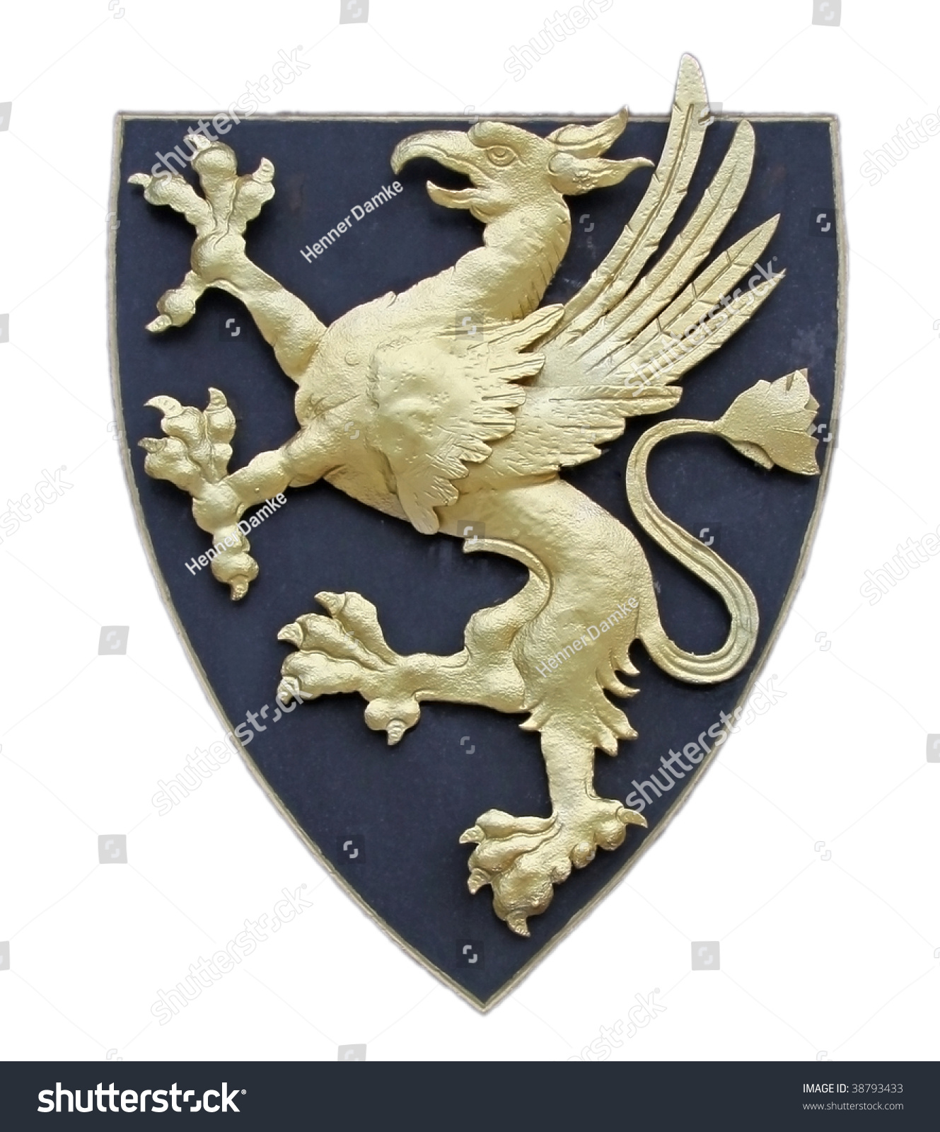 griffin-as-a-symbol-for-a-coat-of-arms-isolated-on-white-background