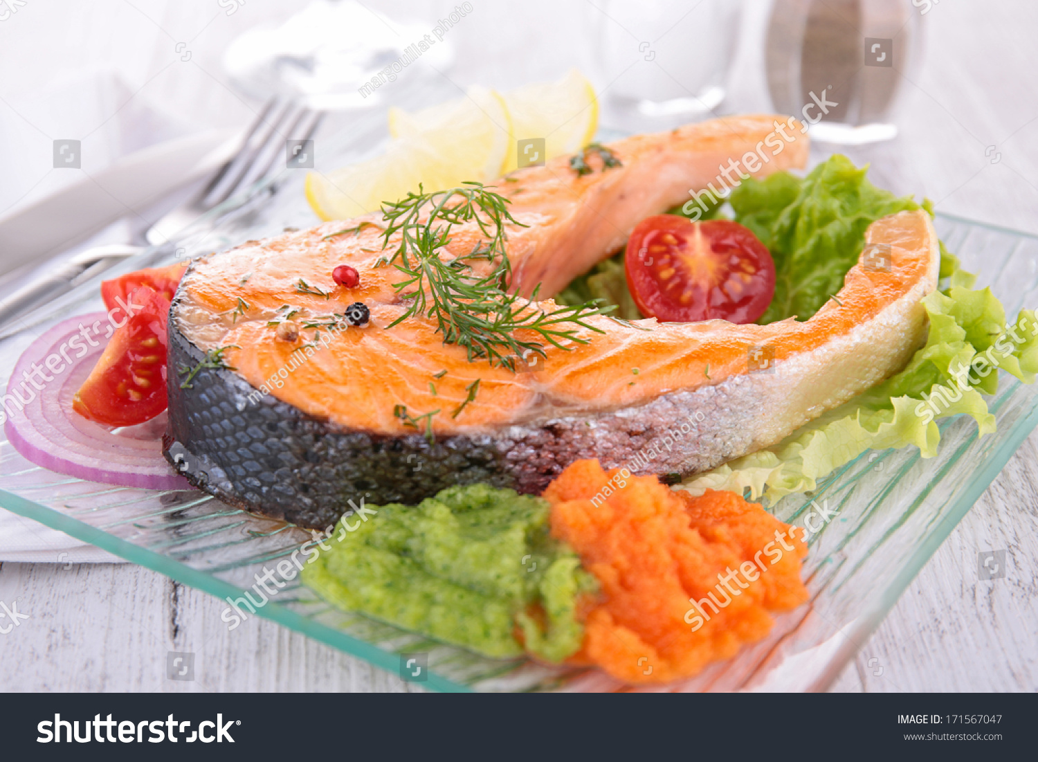 grilled salmon grilled salmon