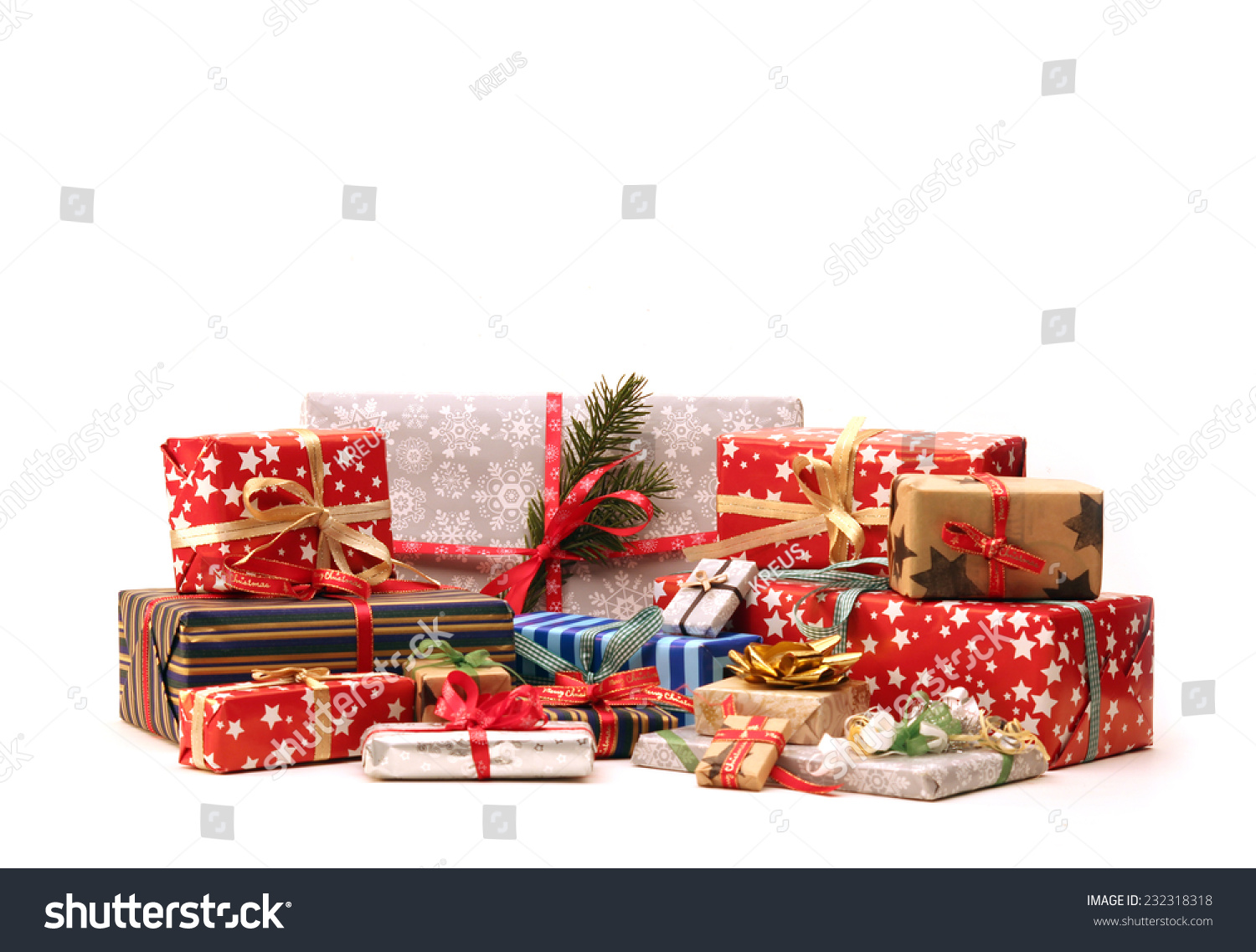 group christmas gifts isolated on white stock photo group christmas gifts isolated on white stock photo