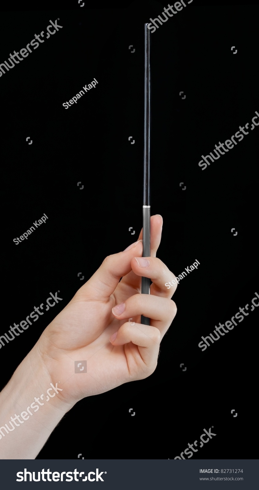 Hand Holding Magical Wand Isolated On Stock Photo 82731274 - Shutterstock