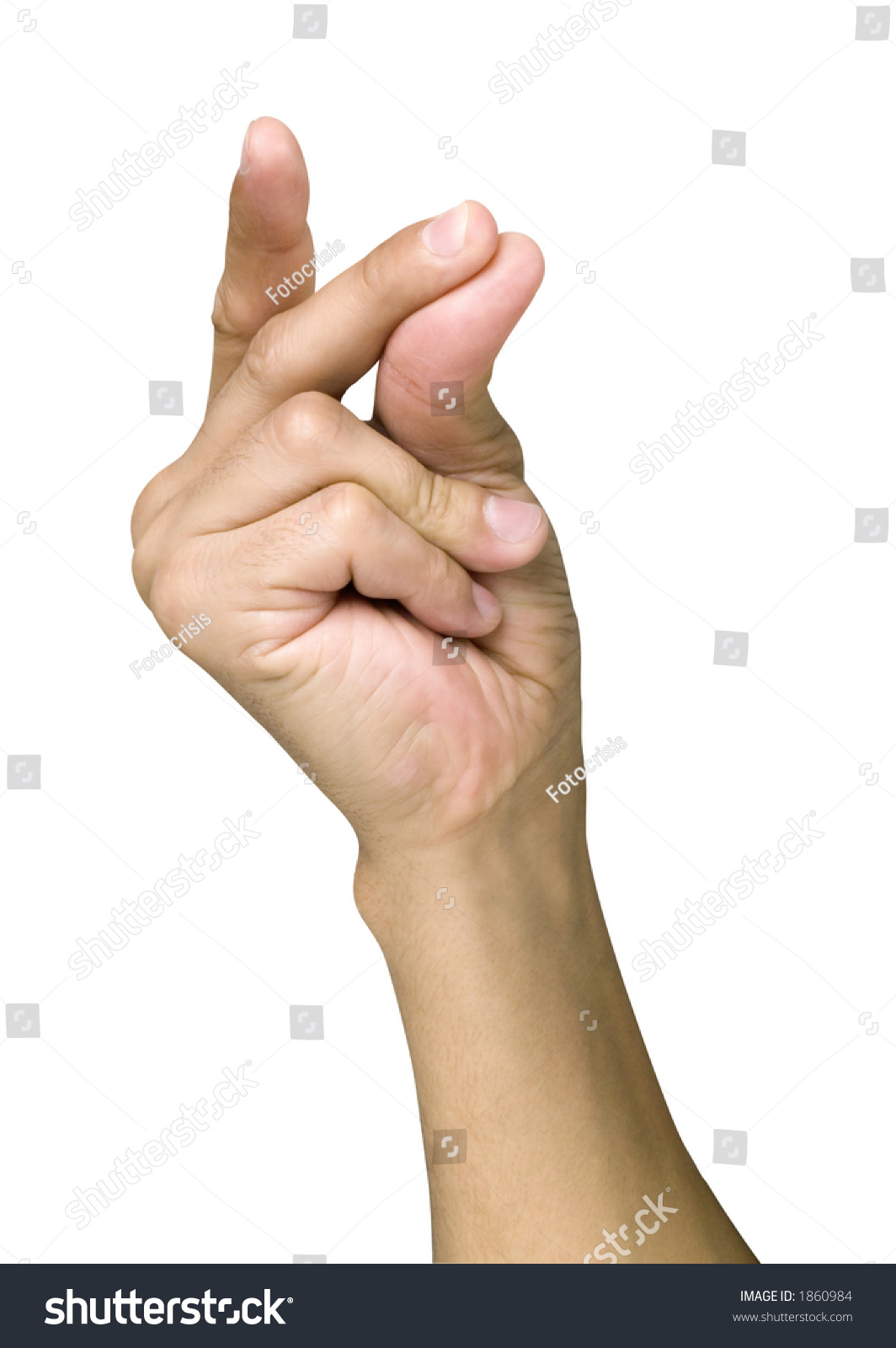 Hand Snapping Fingers Stock Photo 1860984 Shutterstock