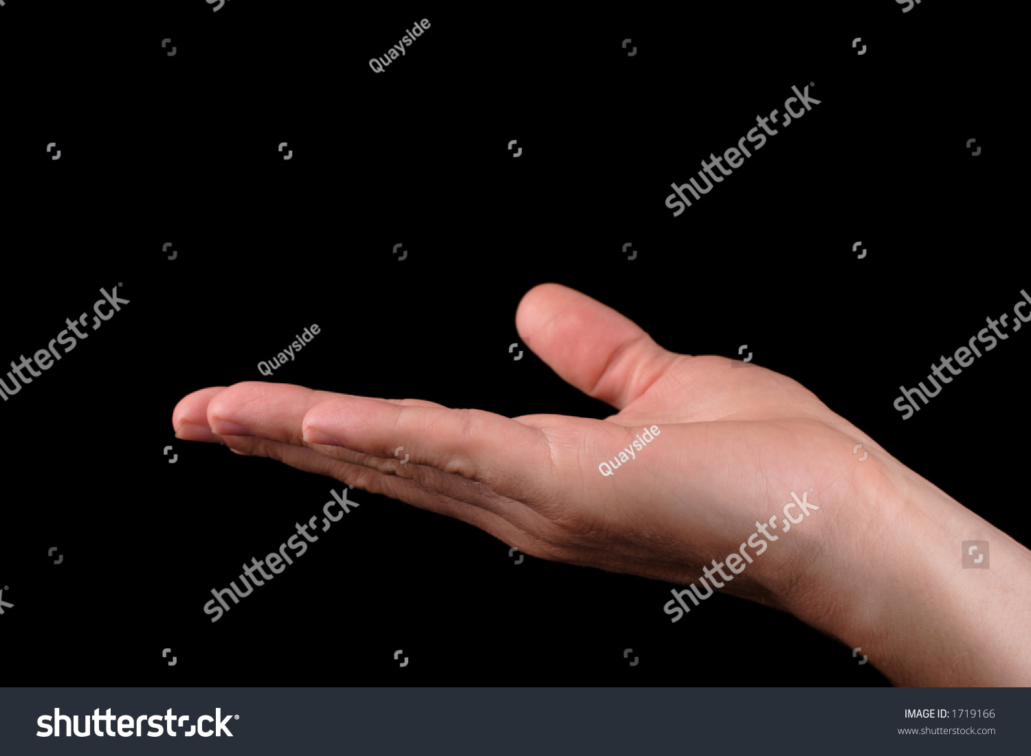 Hand Waiting For Something Stock Photo 1719166 : Shutterstock