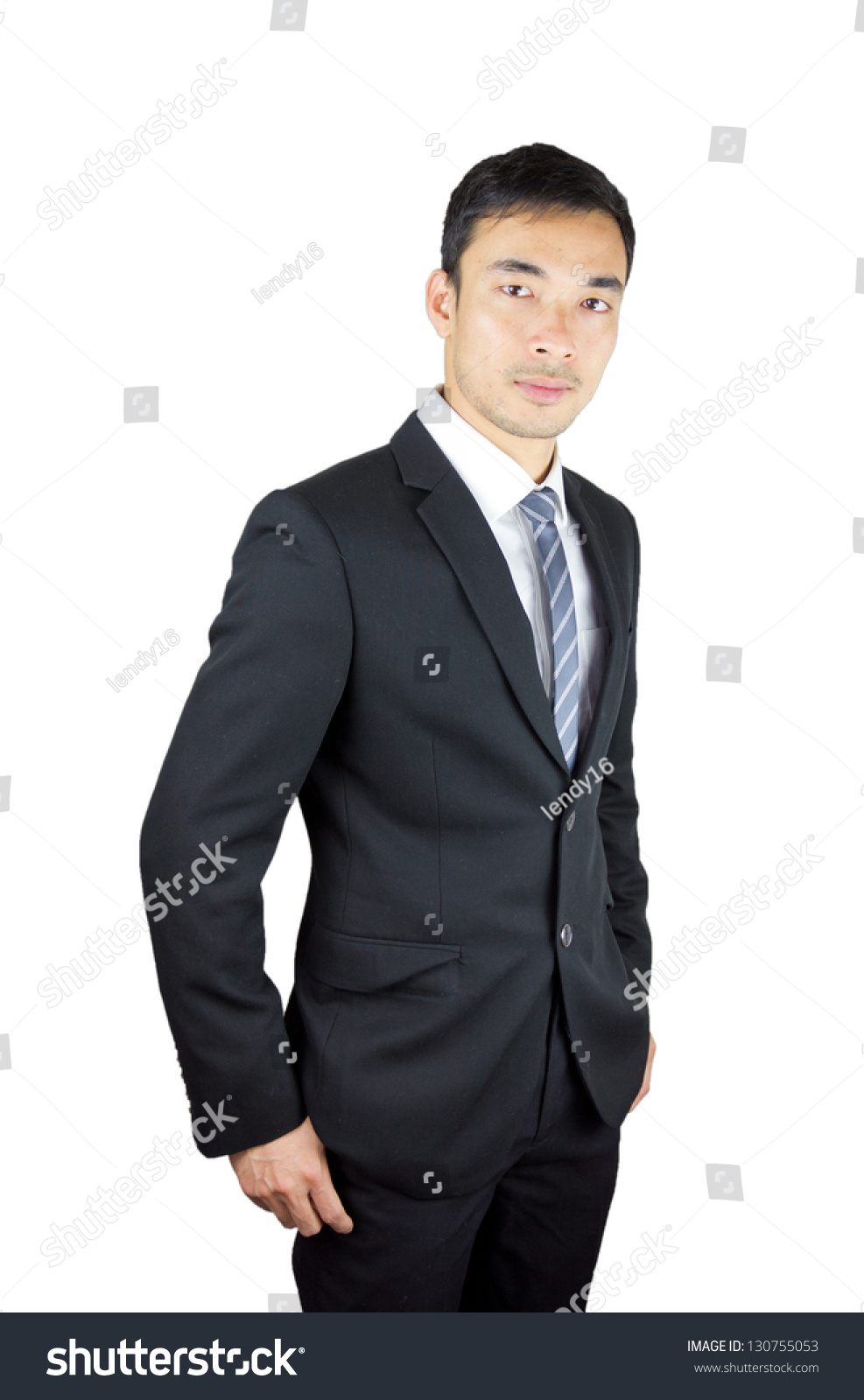 Asian Man In Suit 2