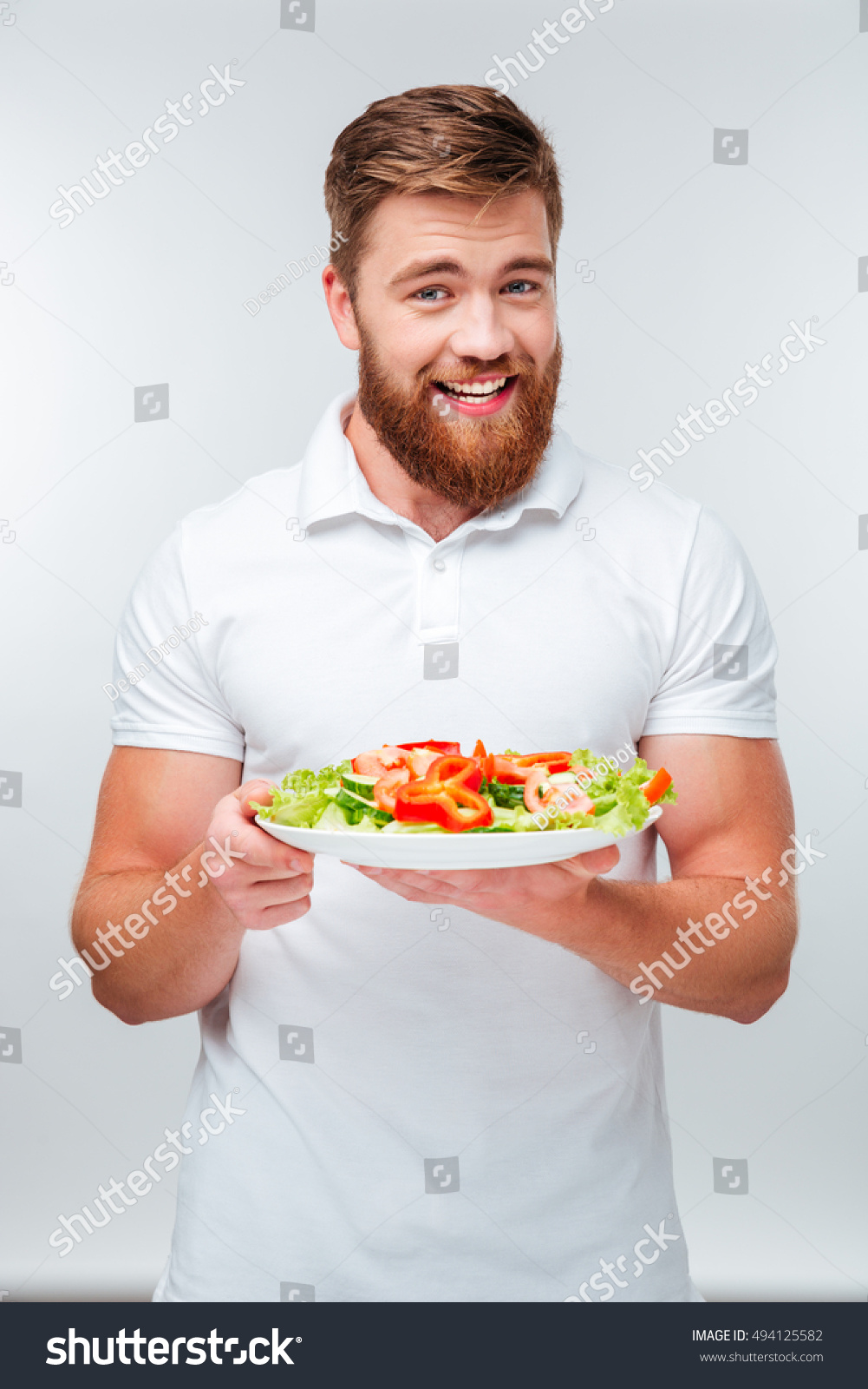 Man Holding Plate Images Stock Photos Vectors Shutterstock