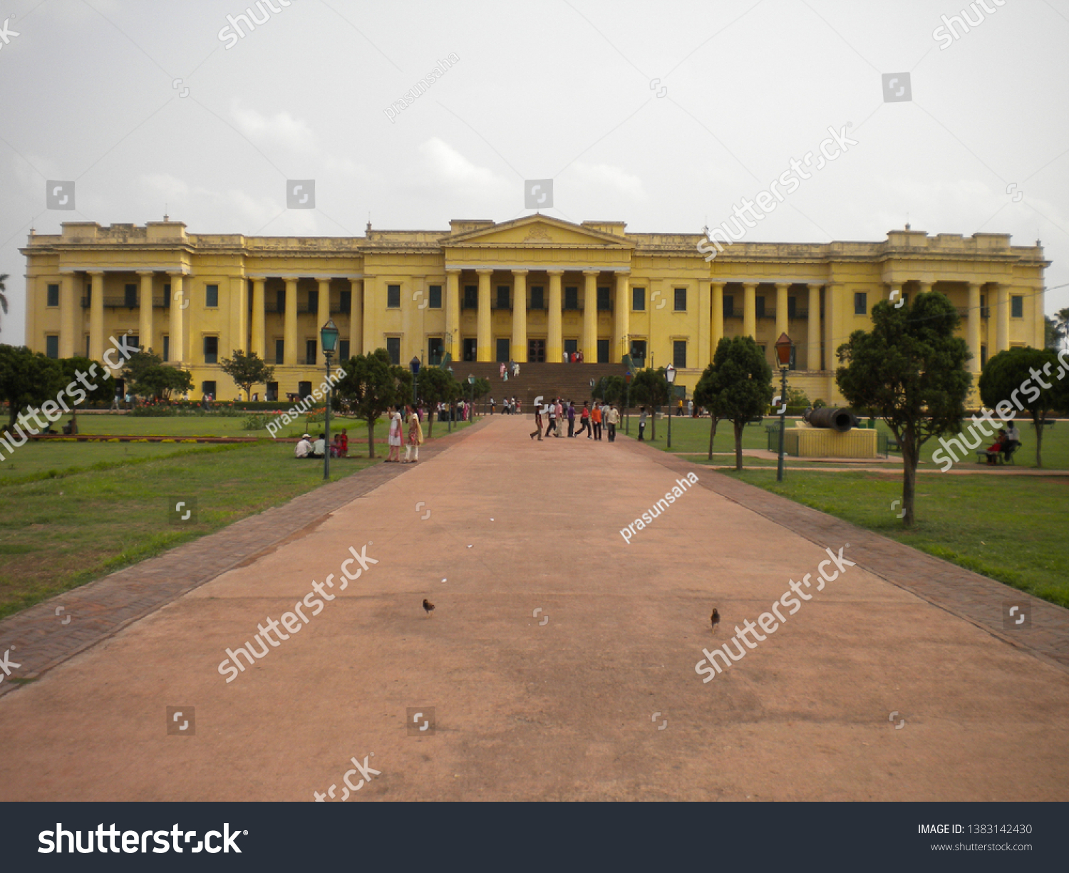 Hazarduari Palace Murshidabad West Bengal Stock Photo