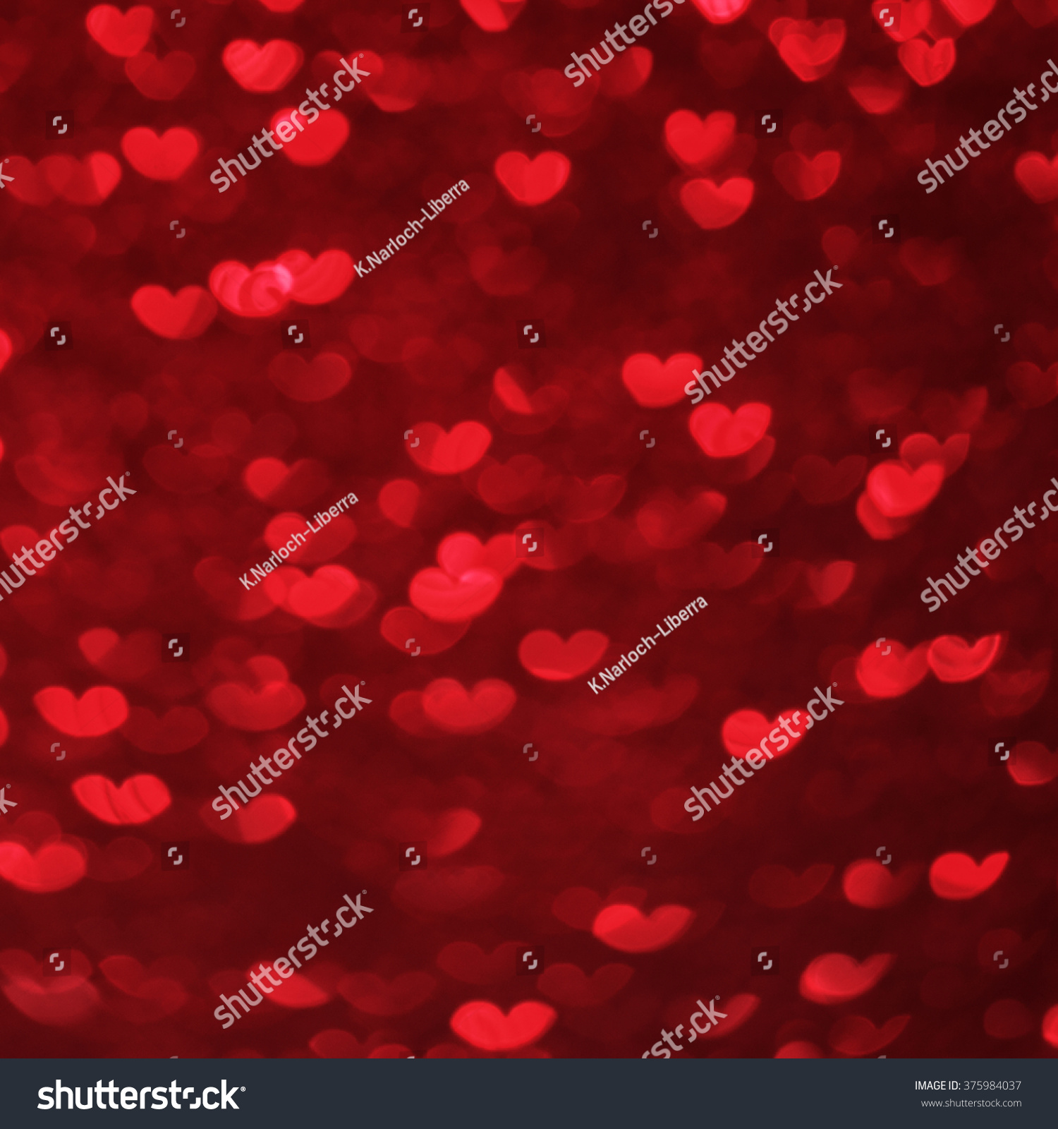Hearts Bokeh Background Valentine's day background Hearts Bokeh Background Valentine's day background