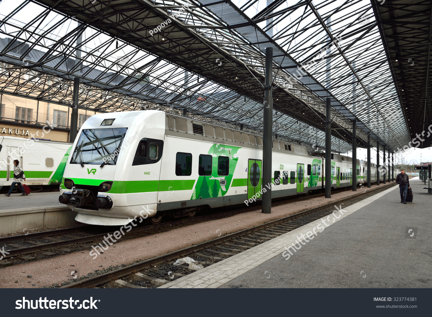 Helsinki Finland Sept 26 2015central Railway Stock Photo 323774381