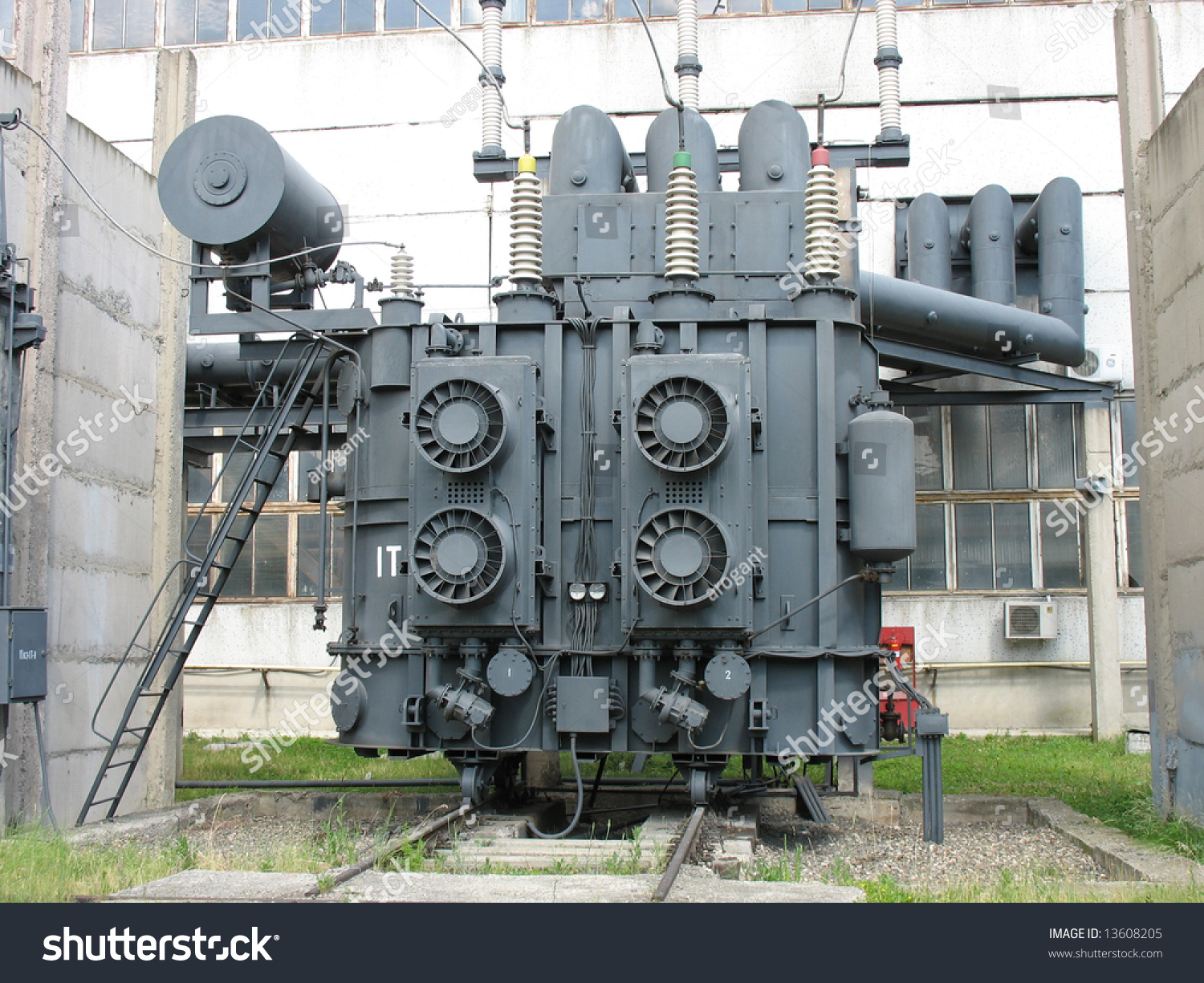 High Voltage Converter At A Power Plant Stock Photo 13608205 : Shutterstock