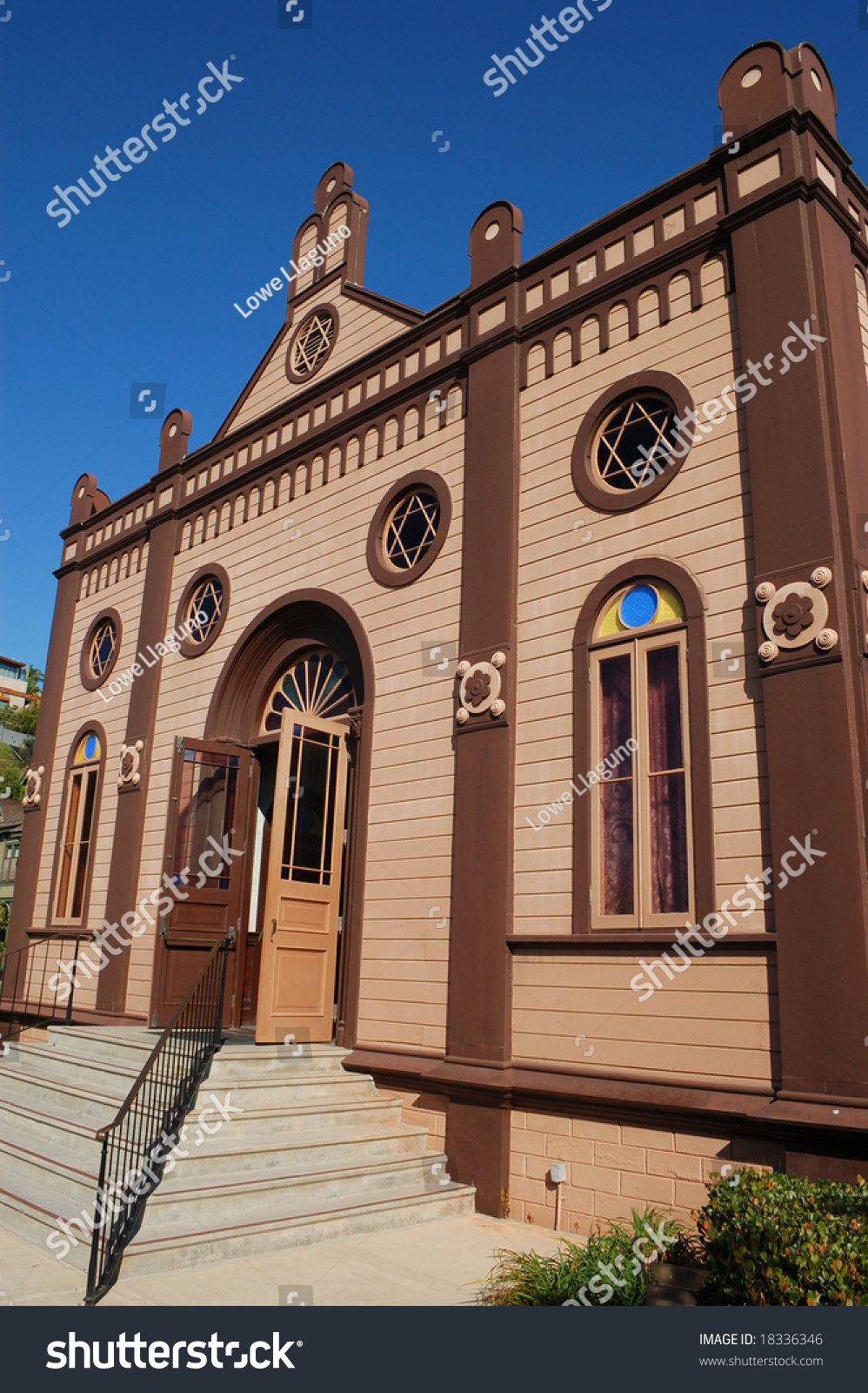 Historic Jewish Synagogue, "Temple Beth Israel"; Heritage Park; Old ...