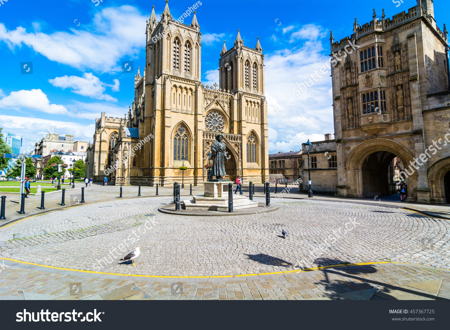 Historic Sites In The City Of Bristol, England Stock Photo 457367725 ...