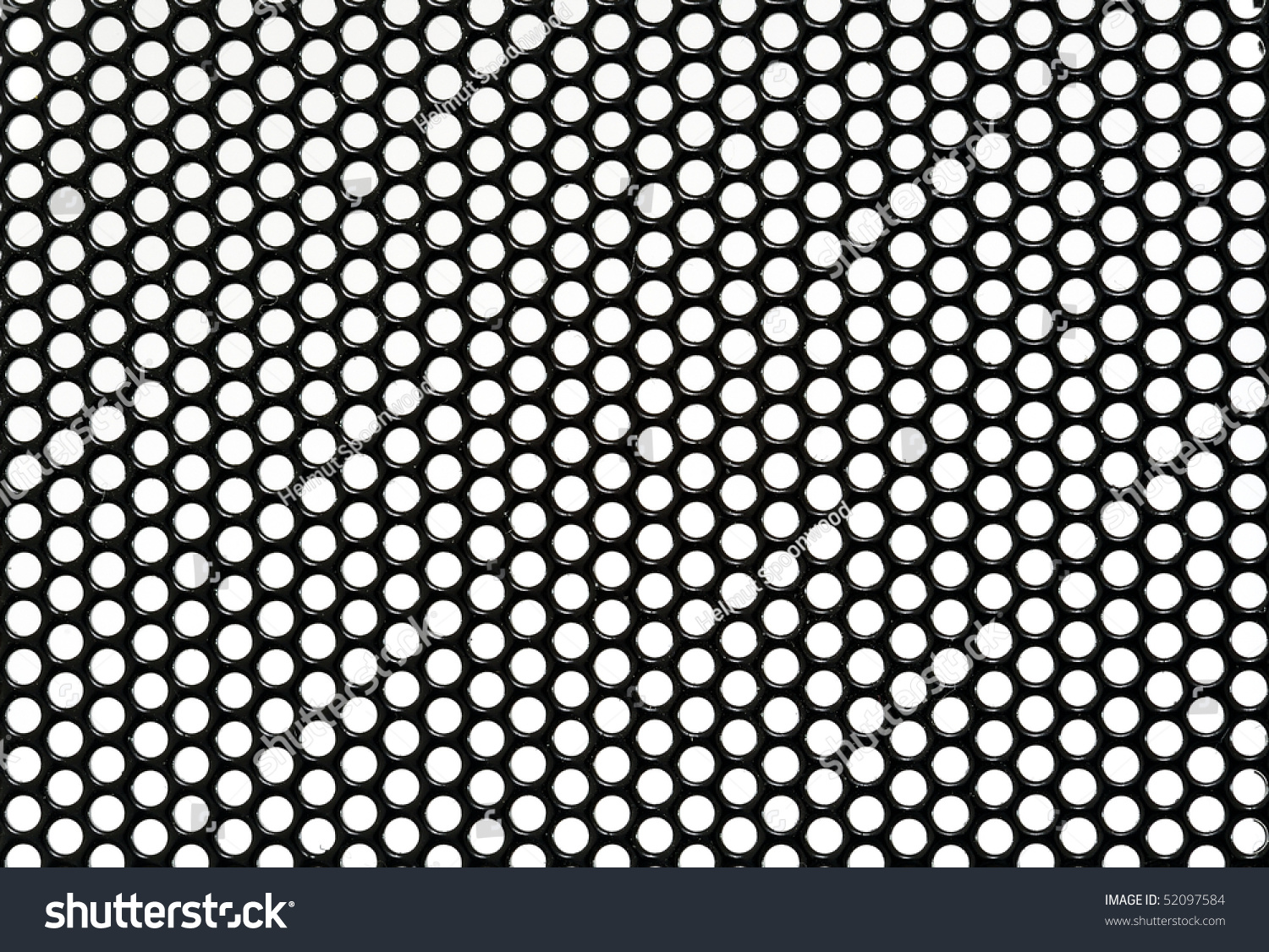 Hole Pattern, Background White. Texture Stock Photo 52097584 Shutterstock