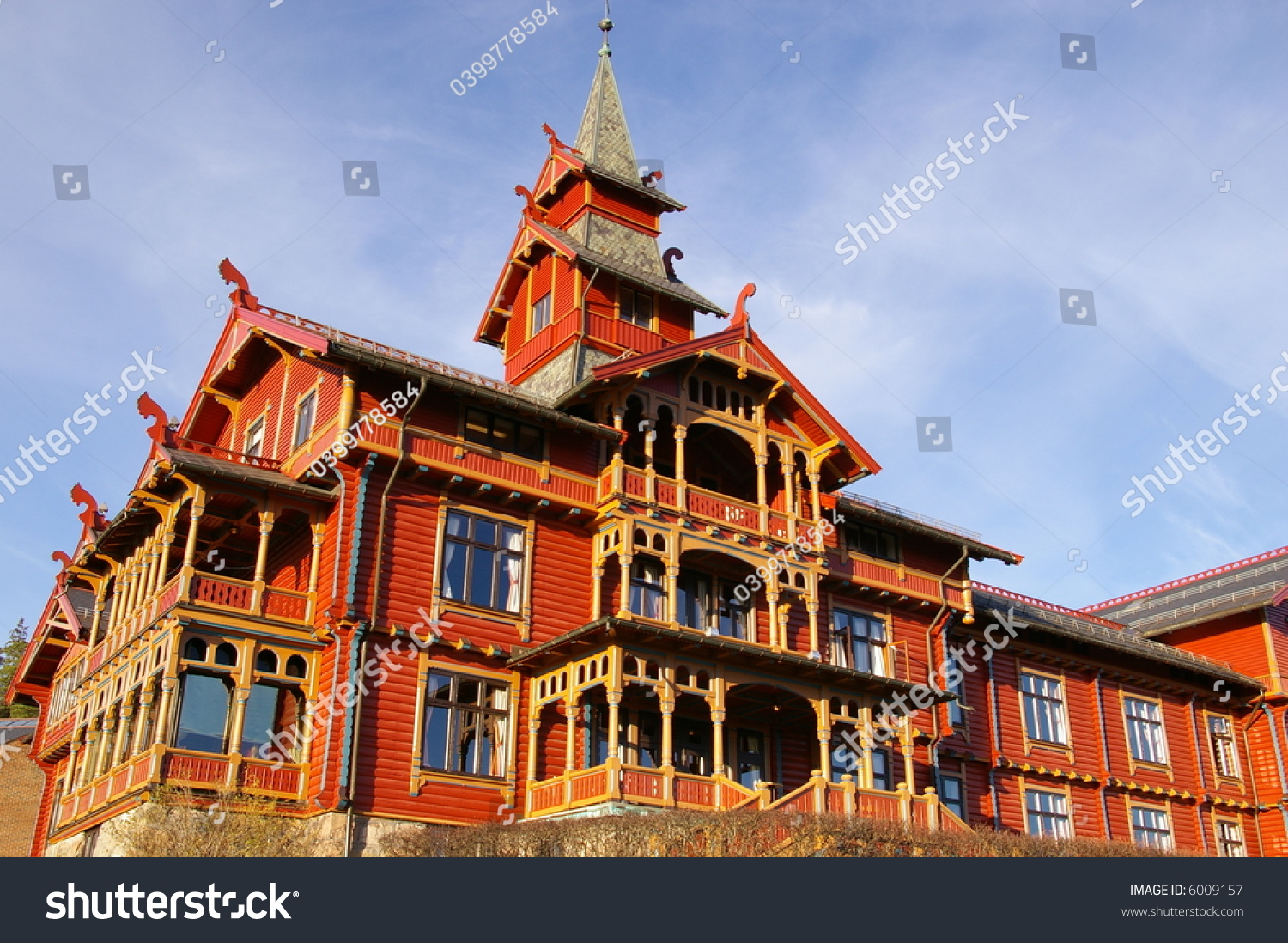 Holmenkollen Park Hotel Oslo Norway Built Stock Photo 6009157