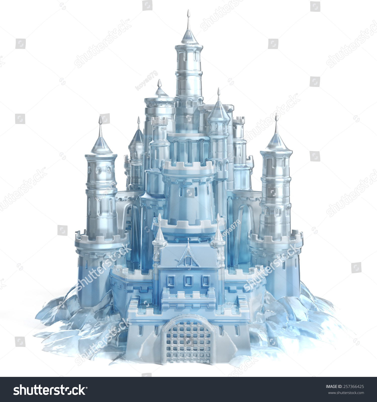 snow castle clipart - photo #6