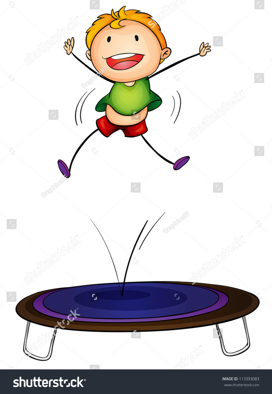 clipart trampoline jumping - photo #24