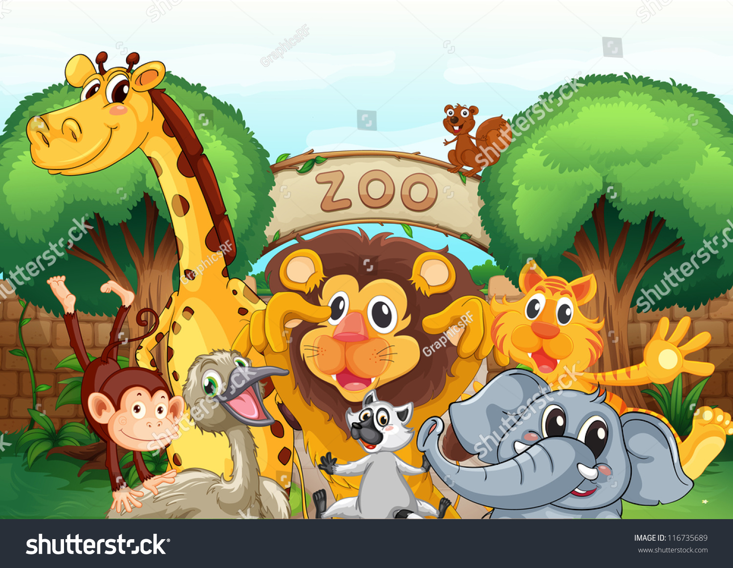 zoo gate clipart - photo #35