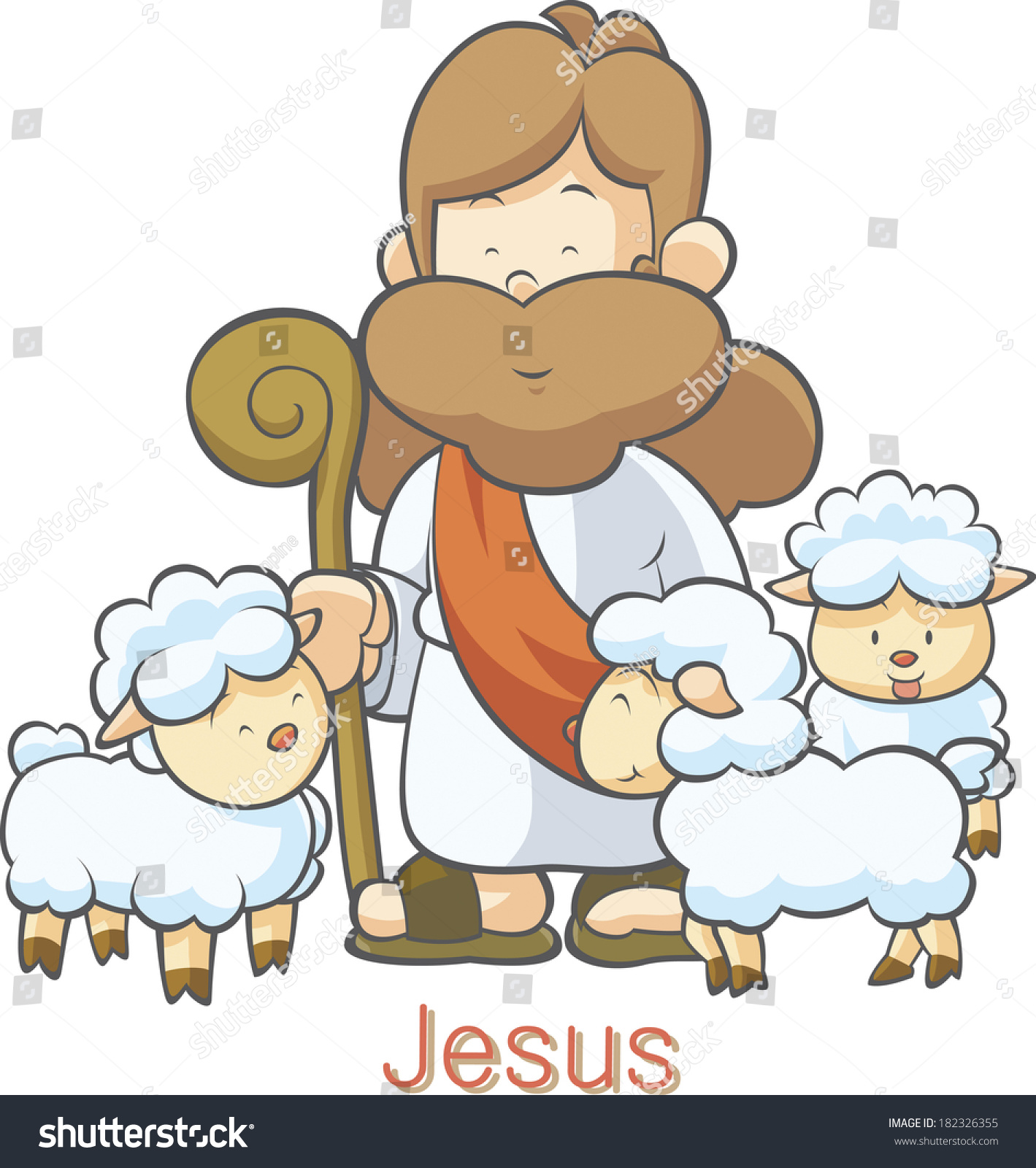 clipart jesus and lamb - photo #45