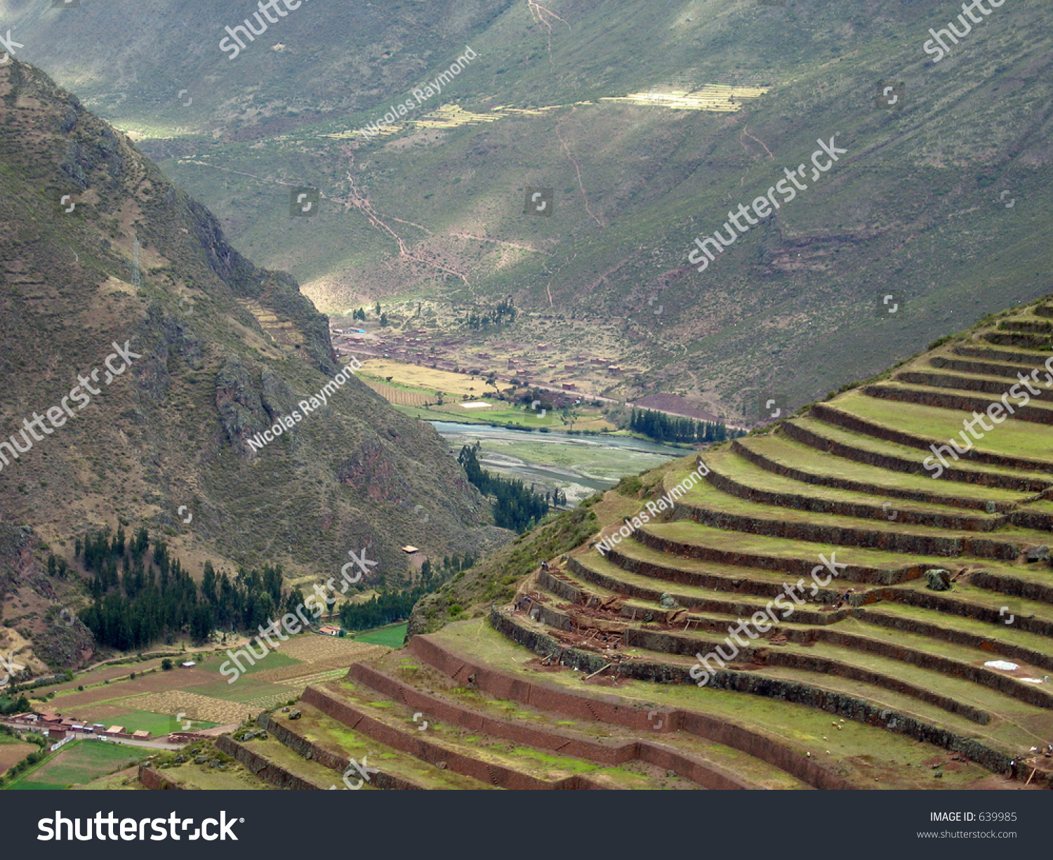 Inca Landscape Stock Photo 639985 Shutterstock