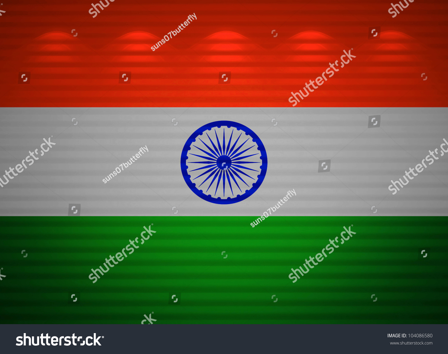 Indian Flag Wall Abstract Background H Nh Minh H A C S N