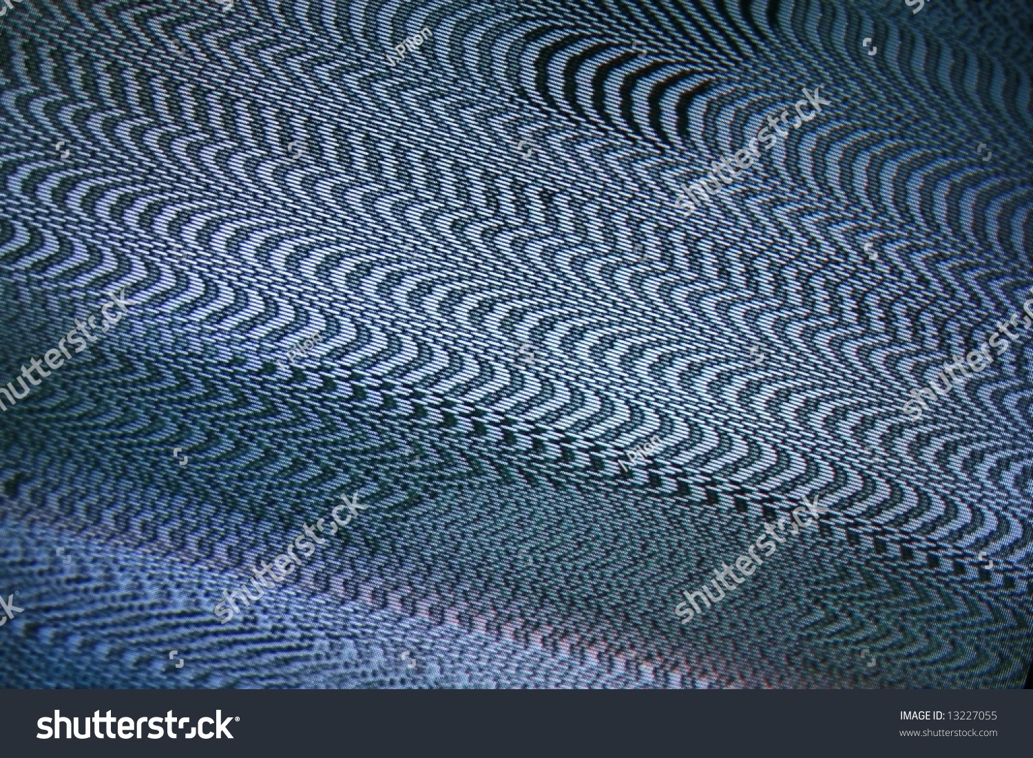 Interference Pattern En Francais | interference pattern of an analog television stock photo Interference Pattern En Francais | interference pattern of an analog television stock photo
