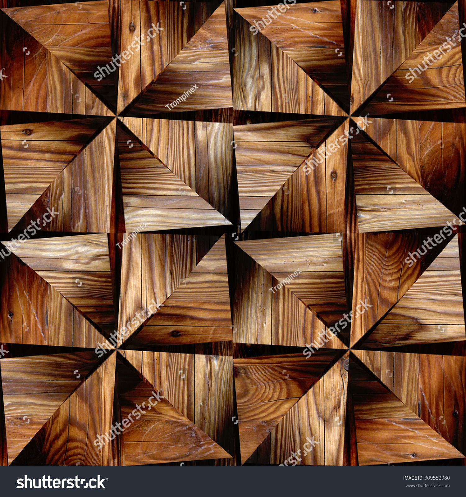 Interior Design Wallpaper - Triangular Style - Abstract ...
