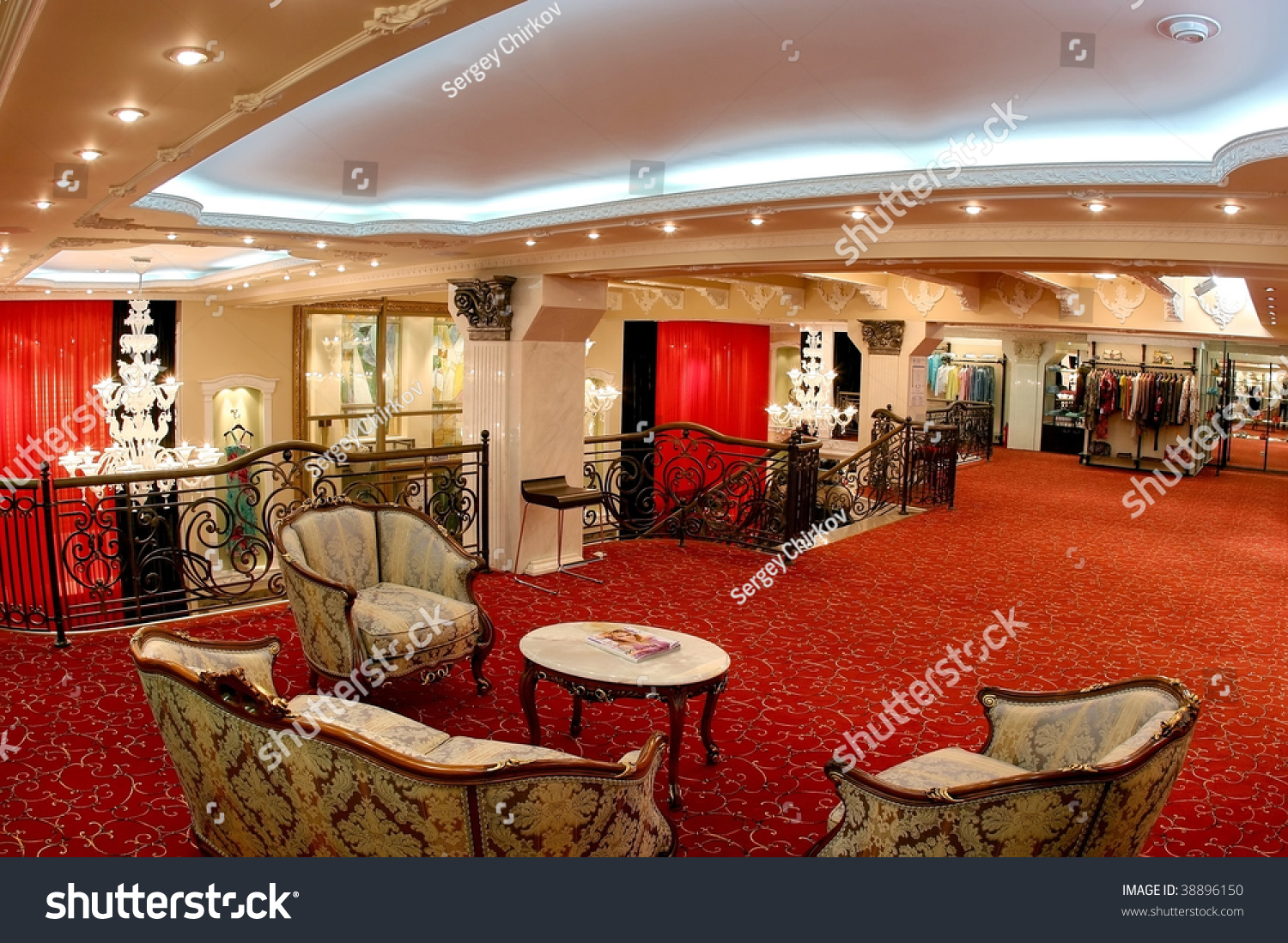 Interior Of A Fashionable Boutique Stock Photo 38896150 : Shutterstock