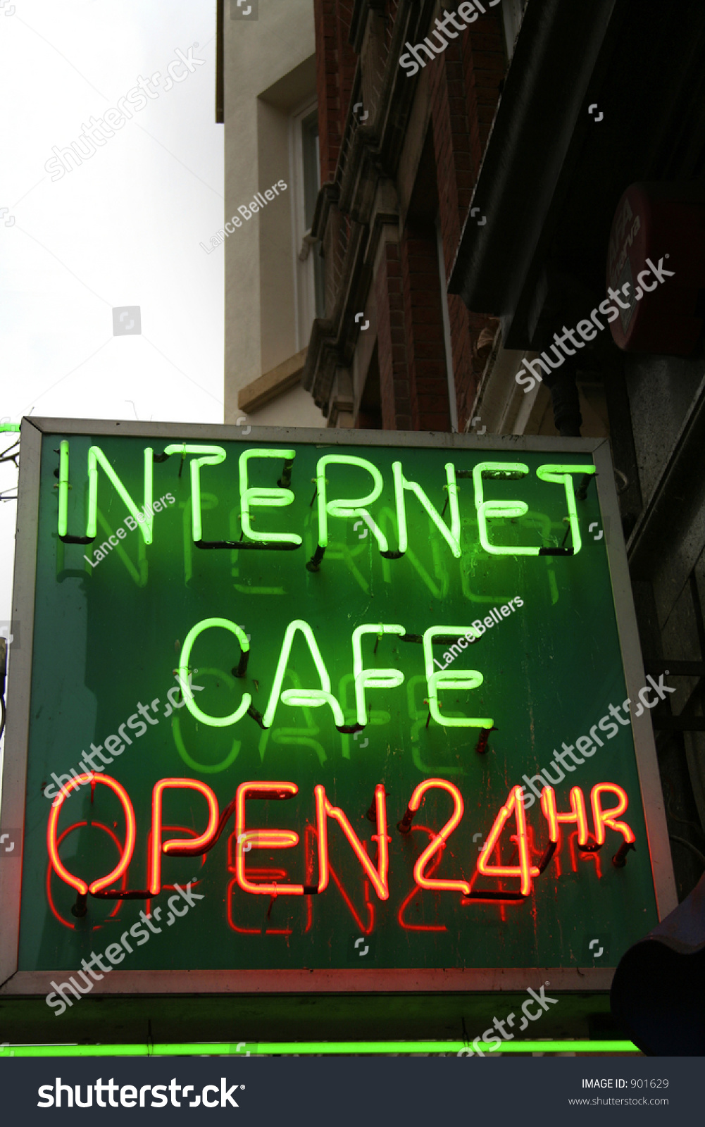 Internet Cafe 24 Hours Stock Photo 901629 Shutterstock