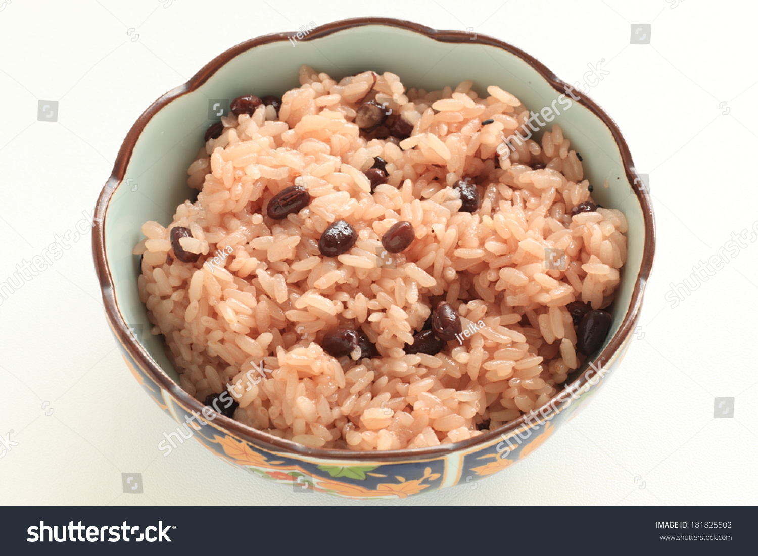 japanese-food-sekihan-red-bean-glutinous-stock-photo-181825502